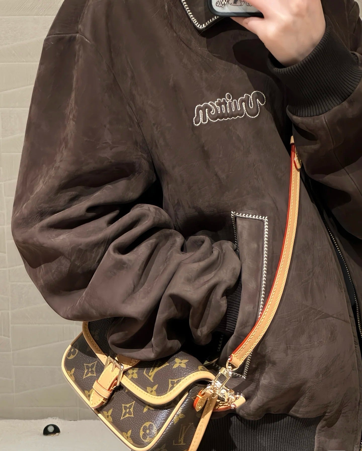 루이비통 나노 다이앤 숄더백