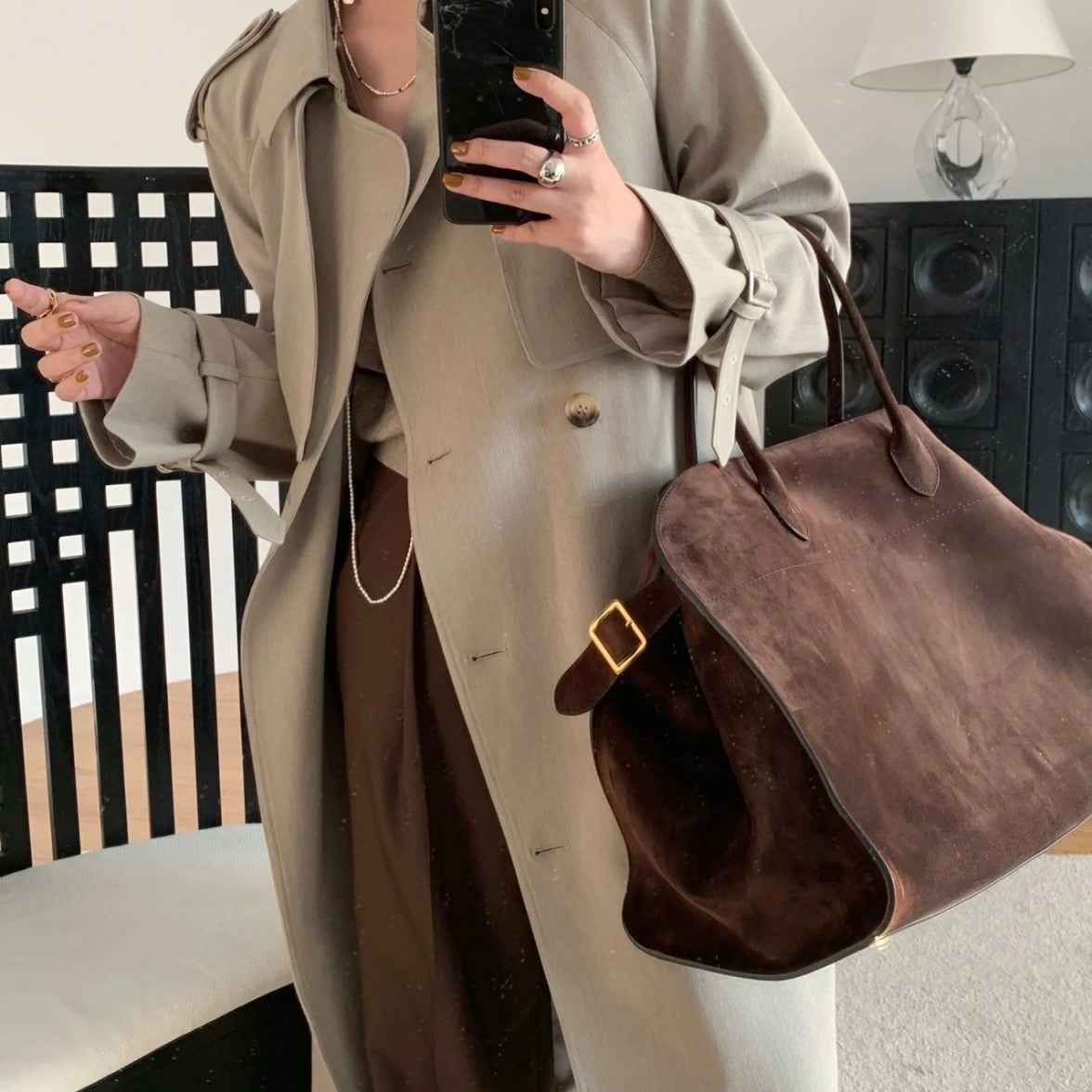 더로우 마고백 15 스웨이드