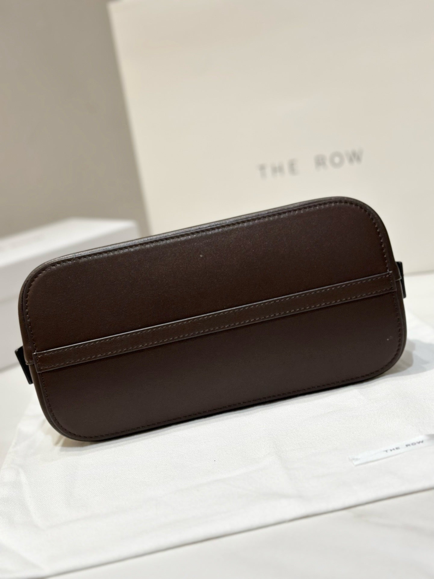 더로우 데본 레더 토트백 미니