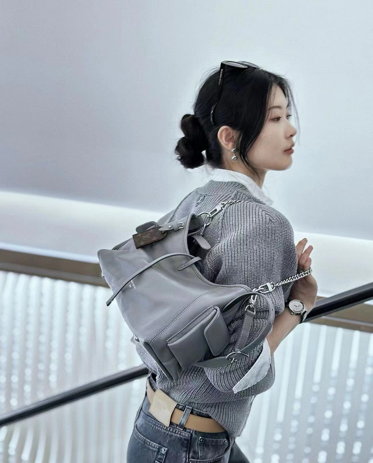 루이비통 캐리올 그레이 PM