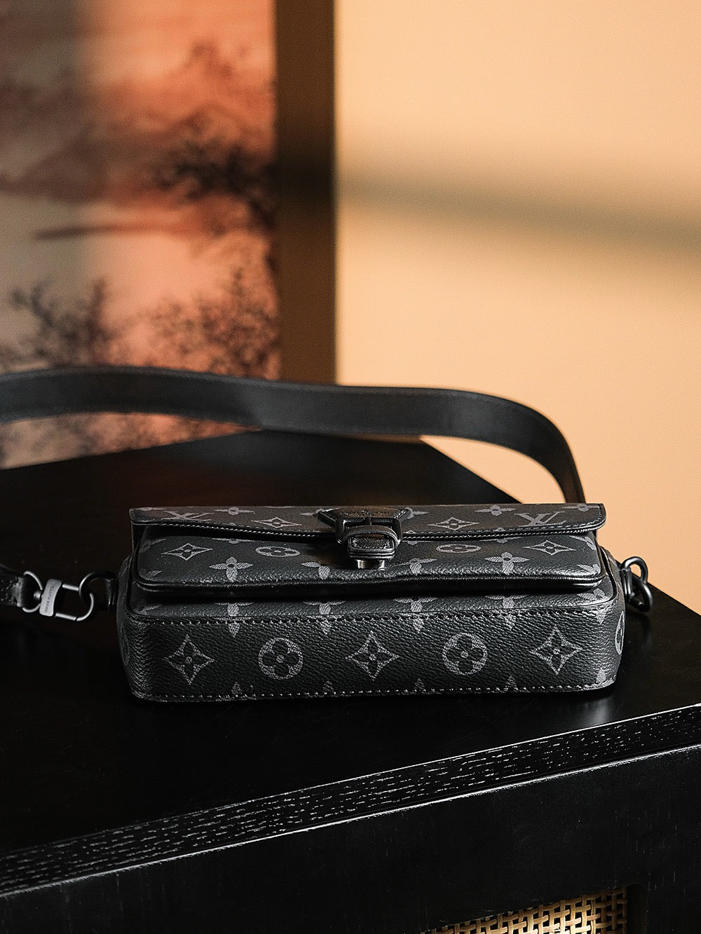 루이비통 몽수리 웨어러블 월릿