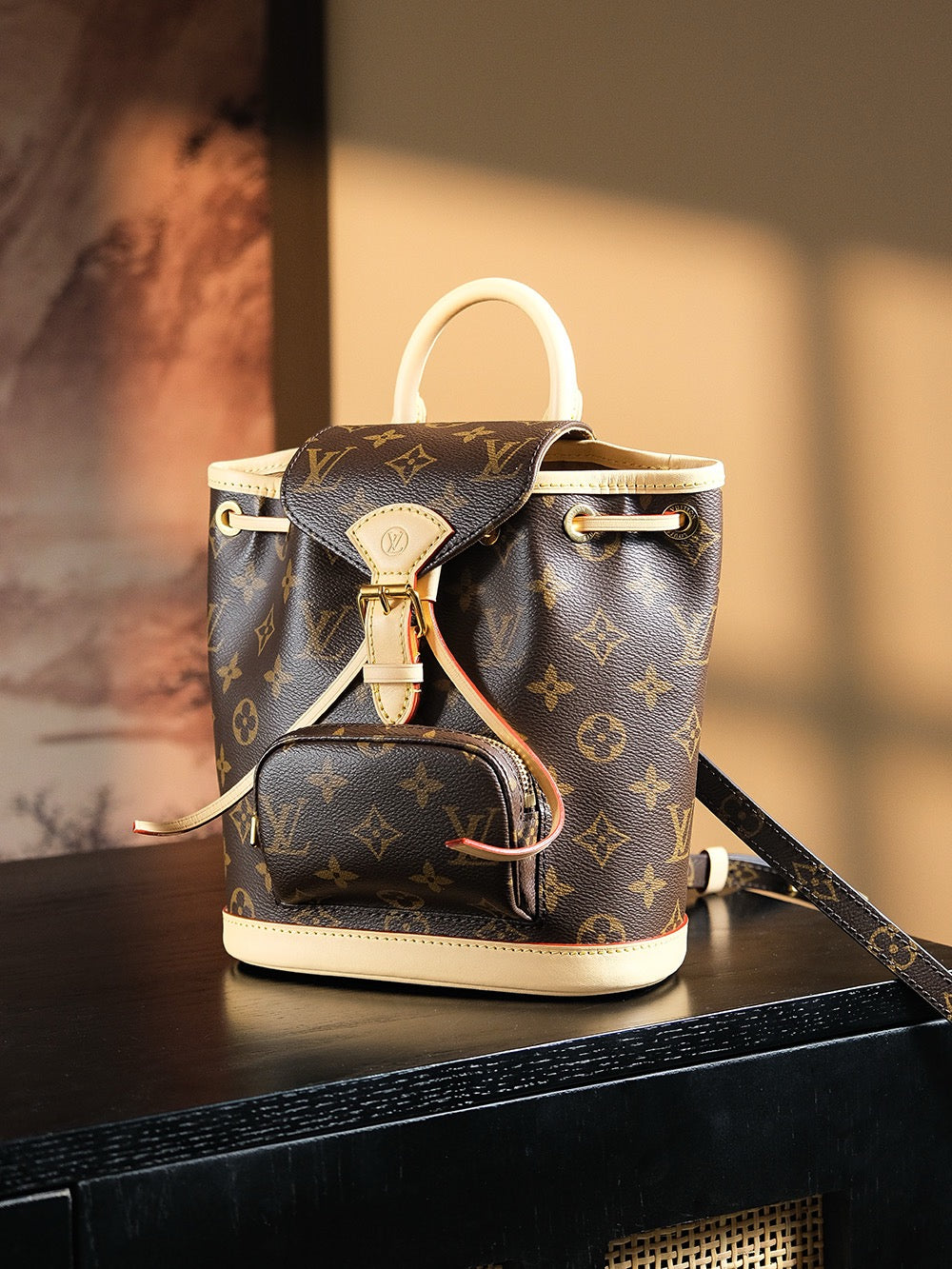 루이비통 몽수리 백팩 미니