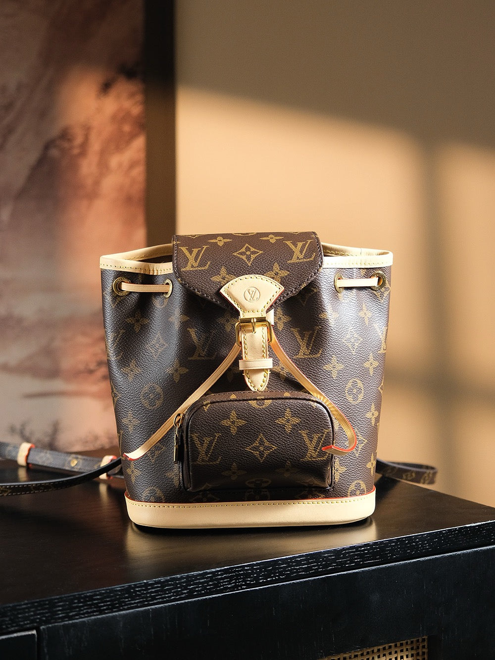 루이비통 몽수리 백팩 미니