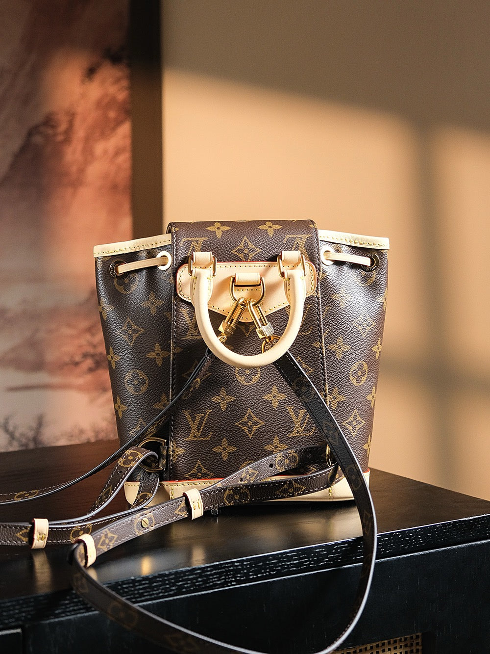 루이비통 몽수리 백팩 미니