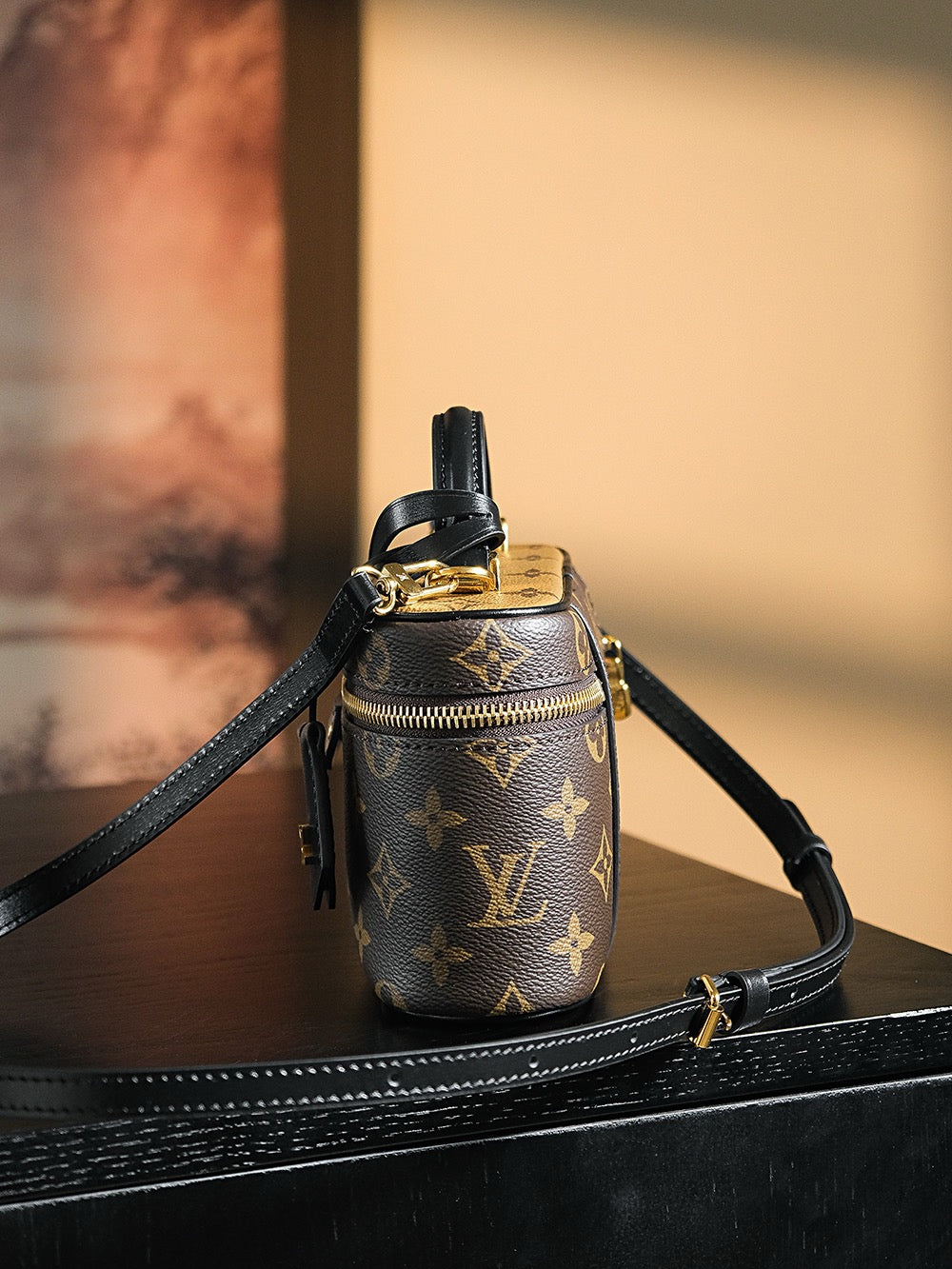 루이비통 베니티 체인 파우치