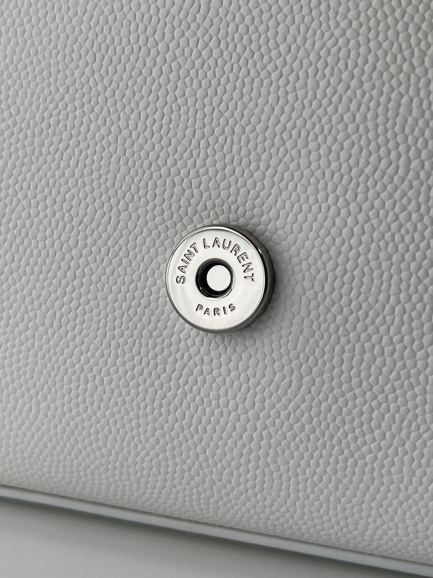 생로랑 케이트 테슬 체인백 스몰 (화이트)