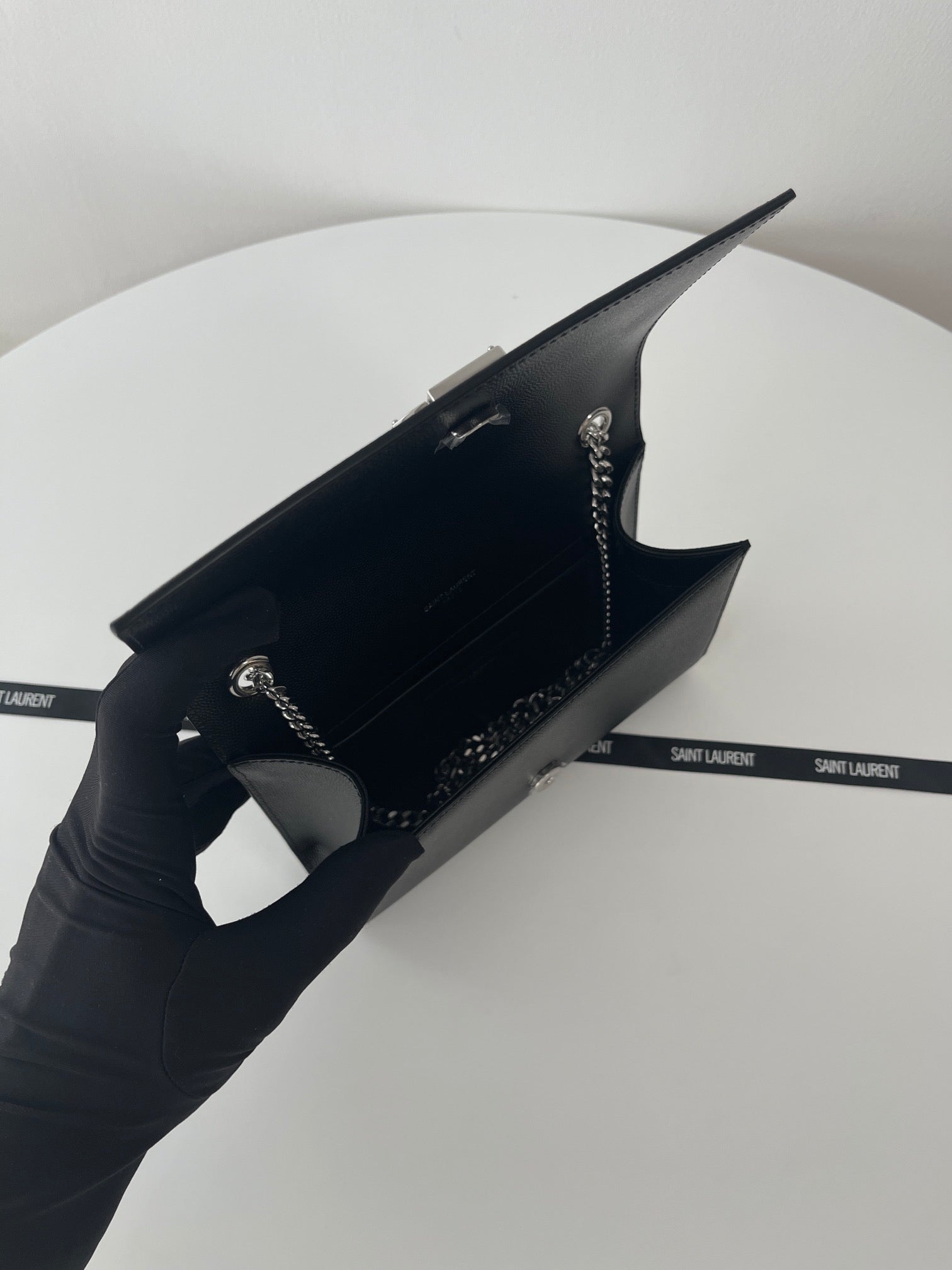 생로랑 케이트 테슬 체인백 스몰