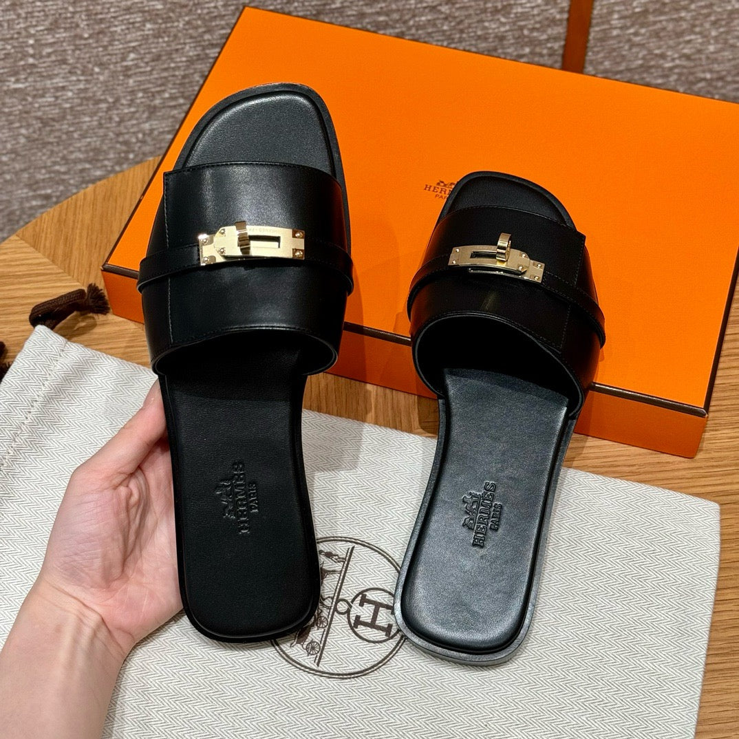 에르메스 Giulia 줄리아 뮬 금장