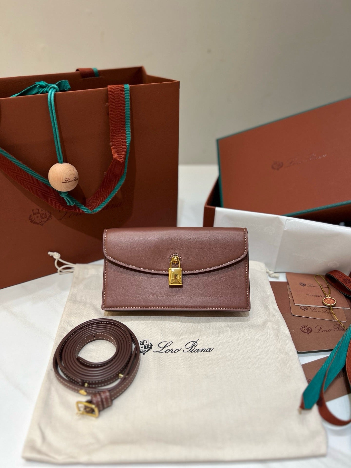 로로피아나 엑스트라 포쉐트 미니백