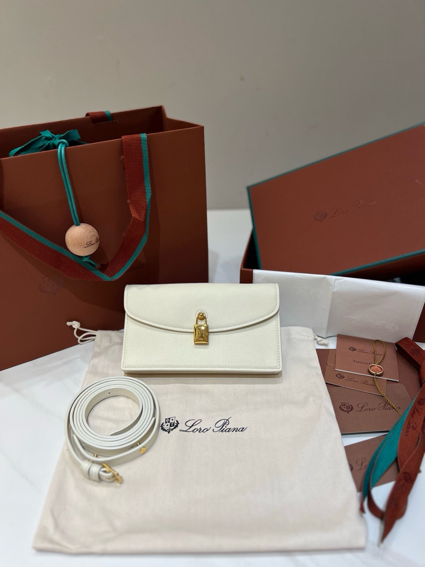 로로피아나 엑스트라 포쉐트 미니백