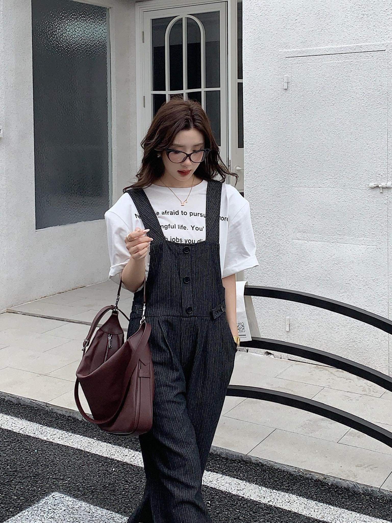 셀린느 로미 숄더백 라지