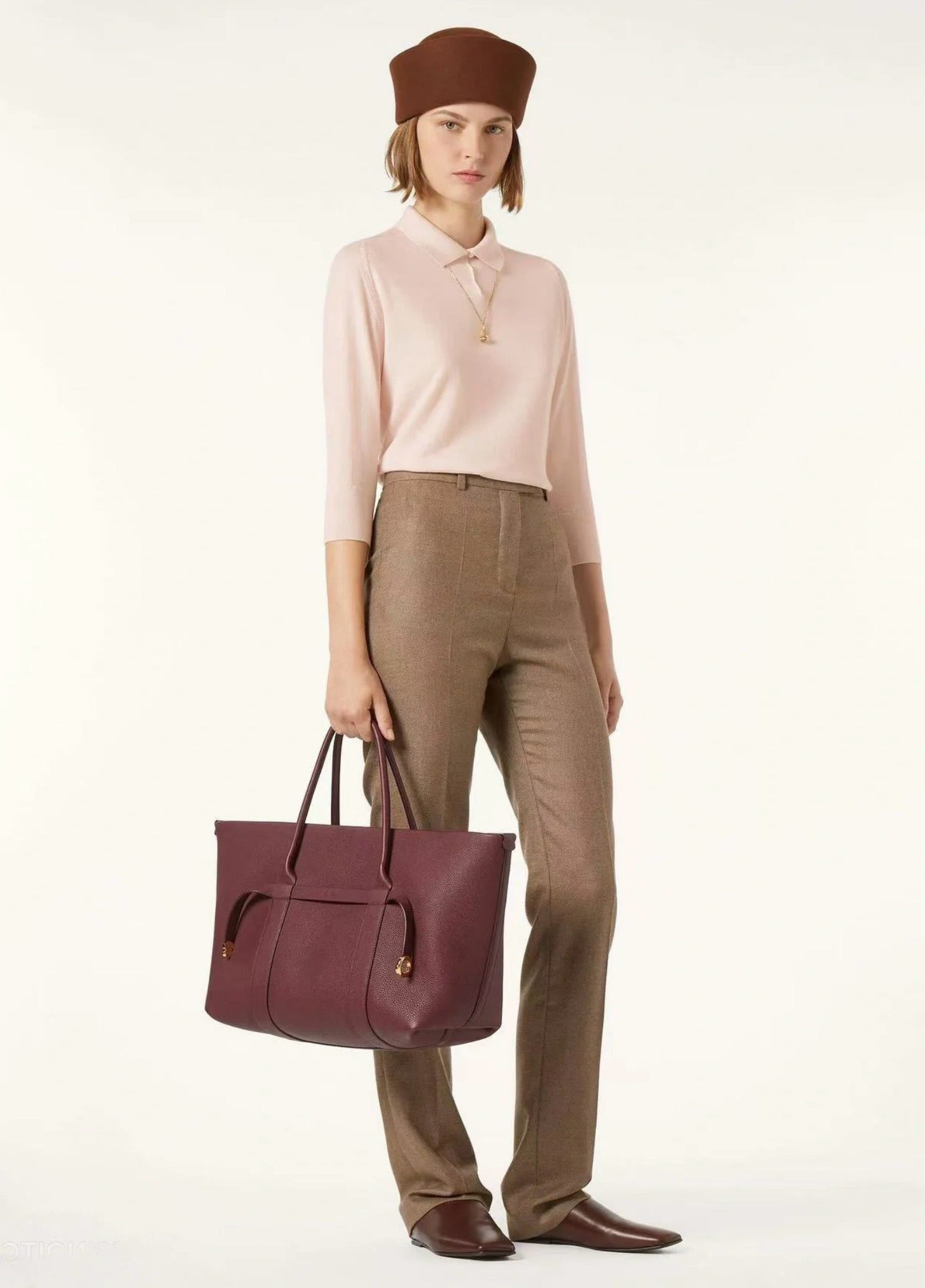 로로피아나 기에라 쇼퍼백 라지