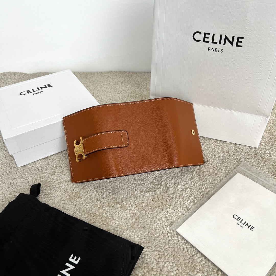 셀린느 그레인 니노 파인 스트랩 지갑