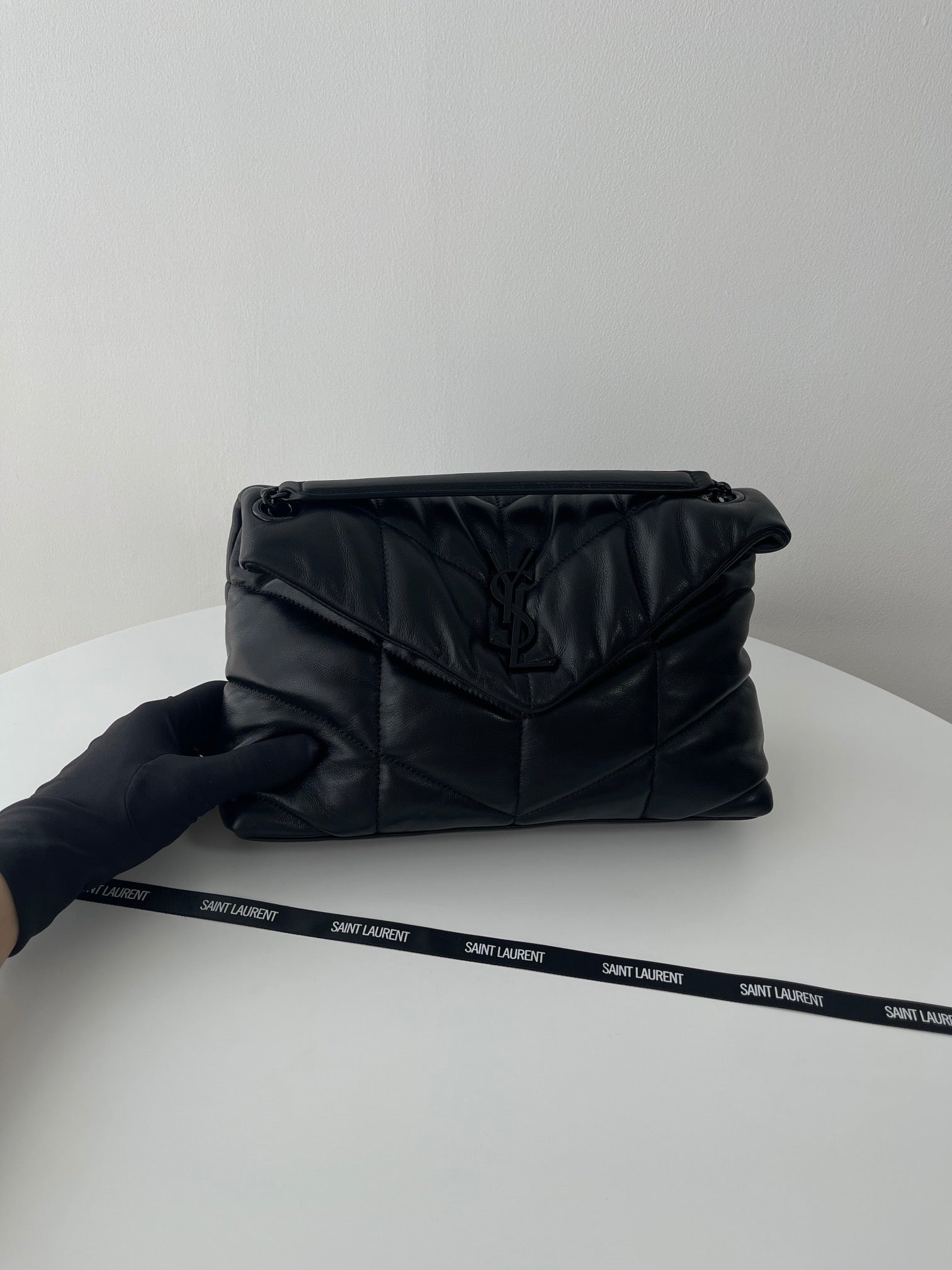 생로랑 루루 푸퍼백 스몰