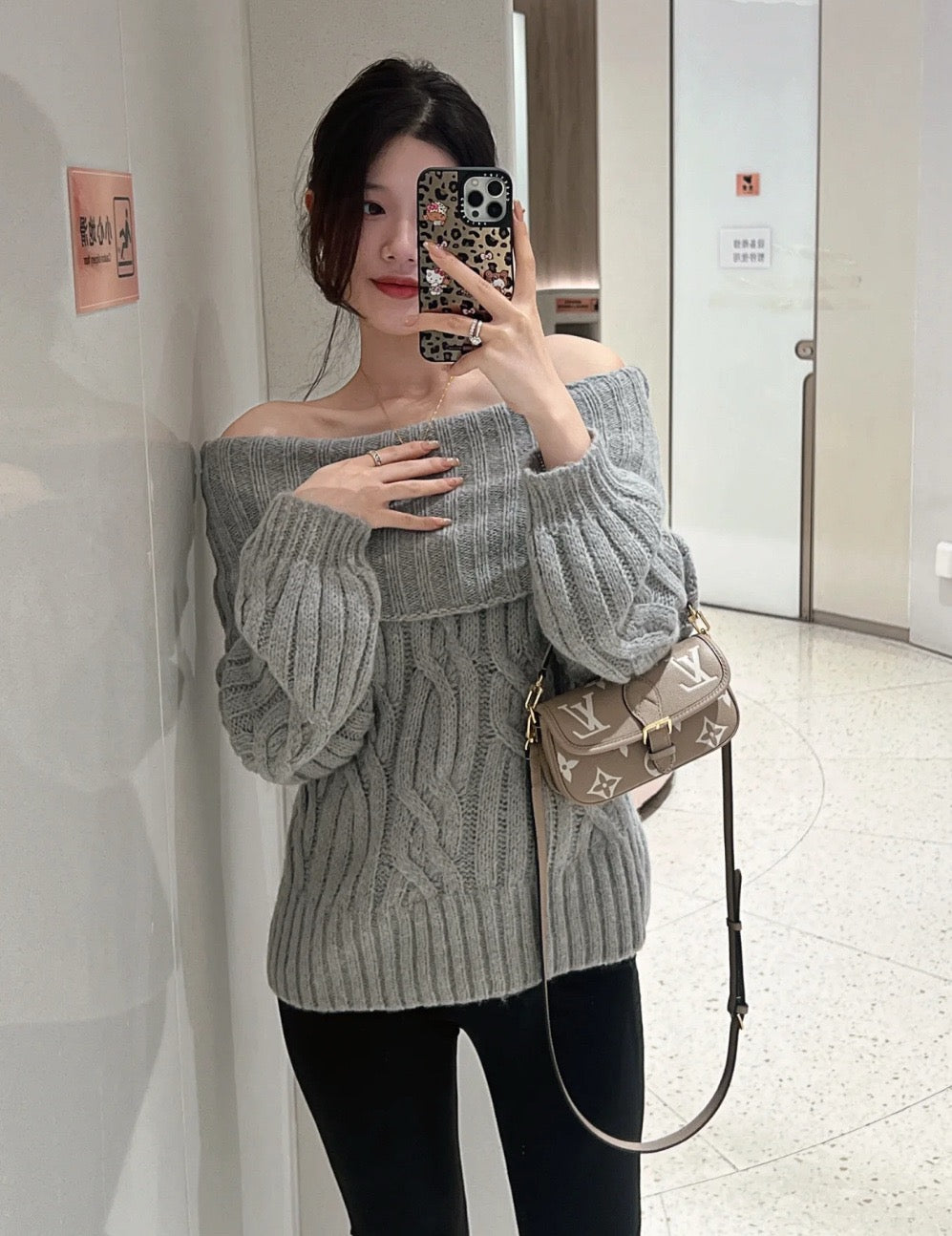 루이비통 앙프렝뜨 나노 다이앤 바이컬러