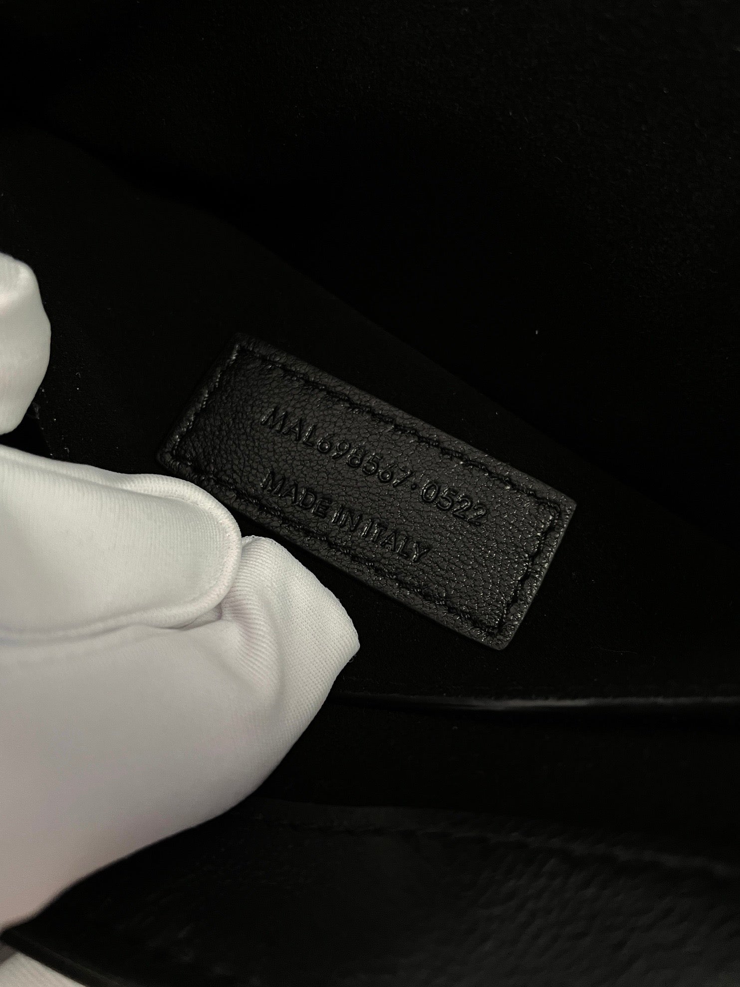 생로랑 LE 57 숄더백 퀼티드 램스킨