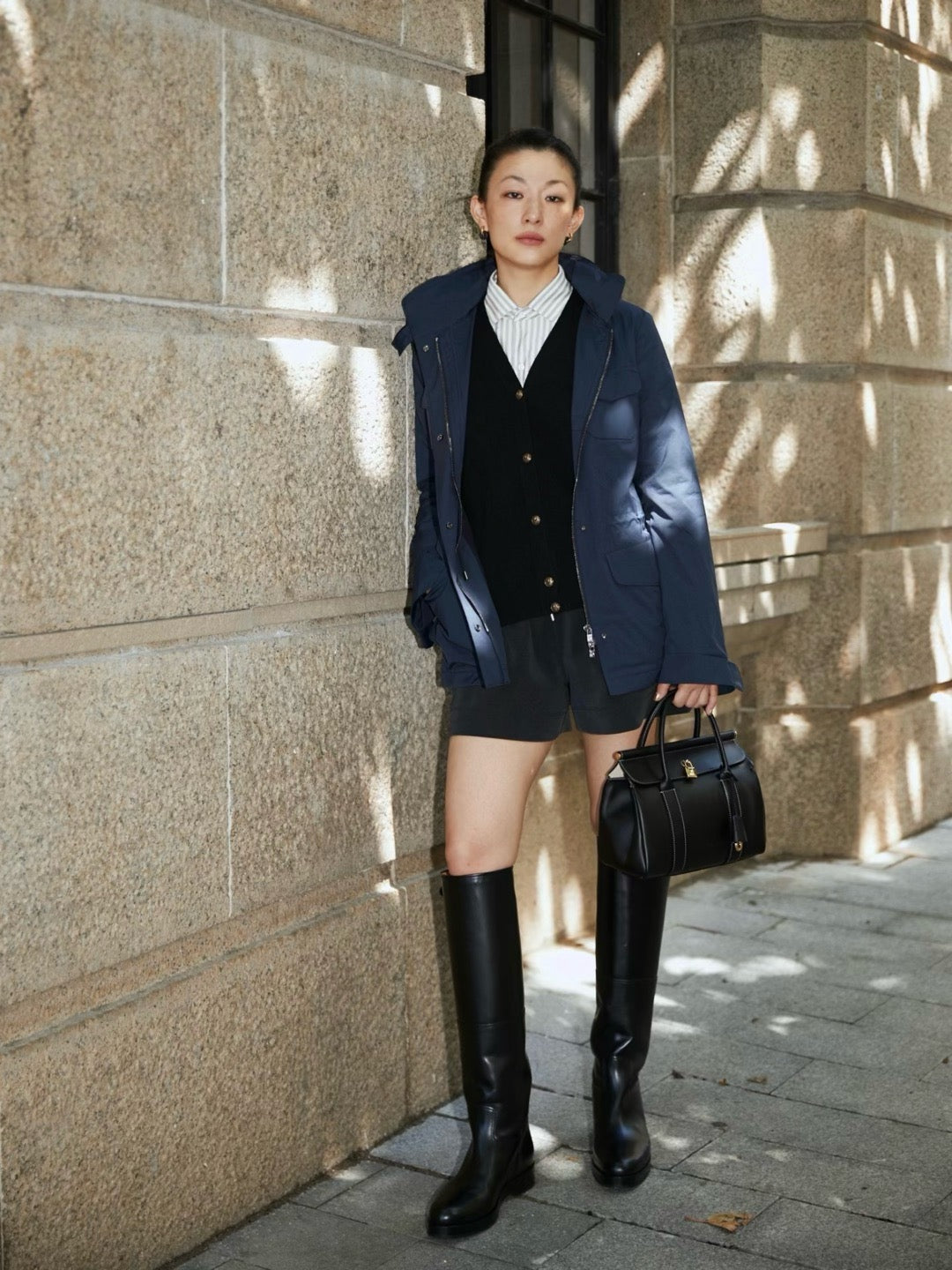 로로피아나 룸백 L25 (블랙)