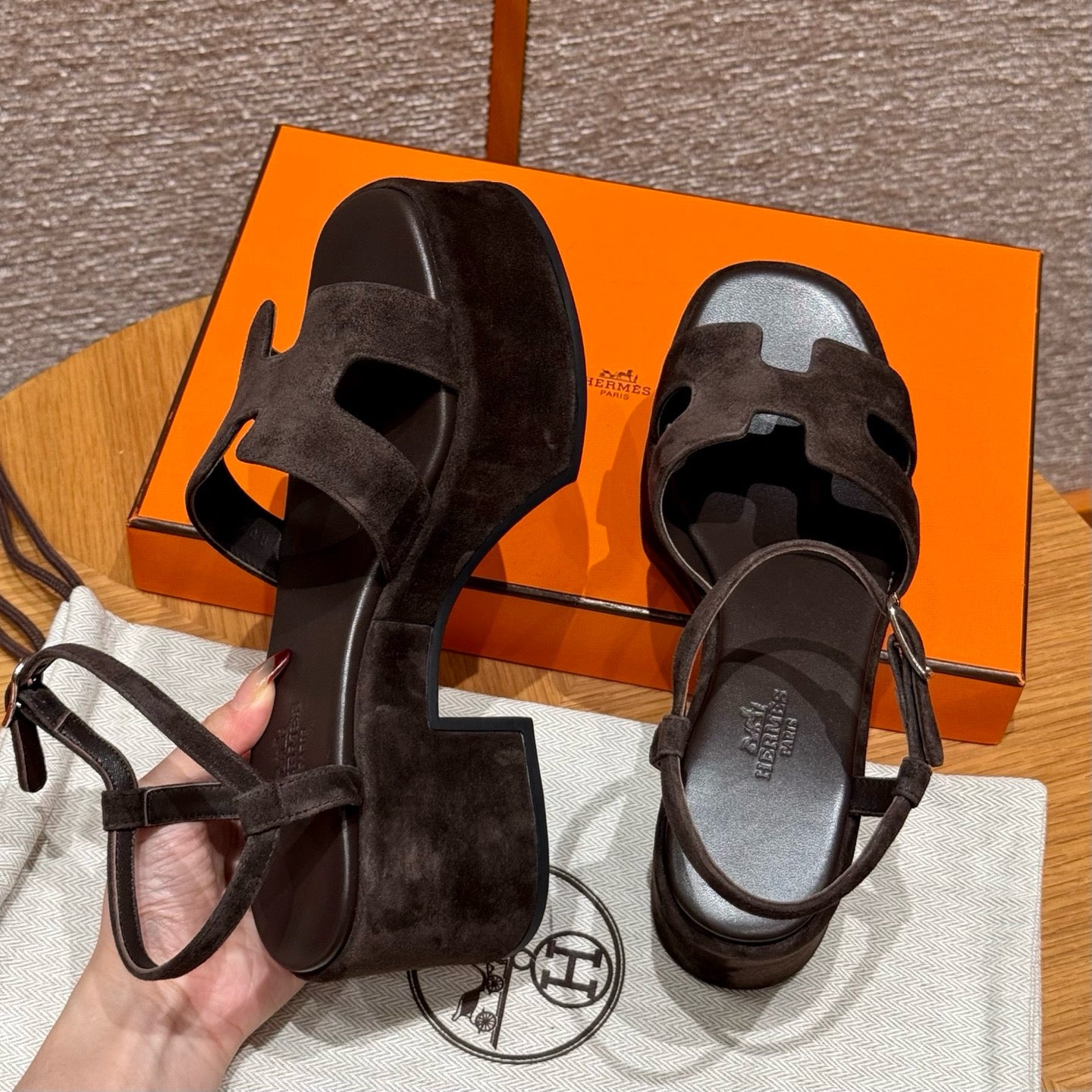 에르메스 jam 잼 30 샌들