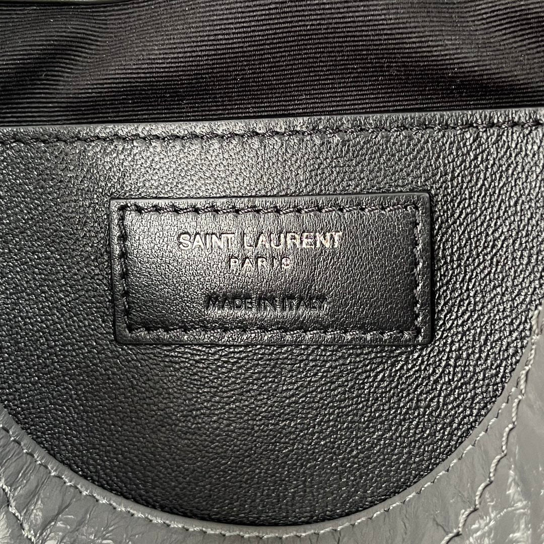 생로랑 니키백 베이비 빈티지 레더