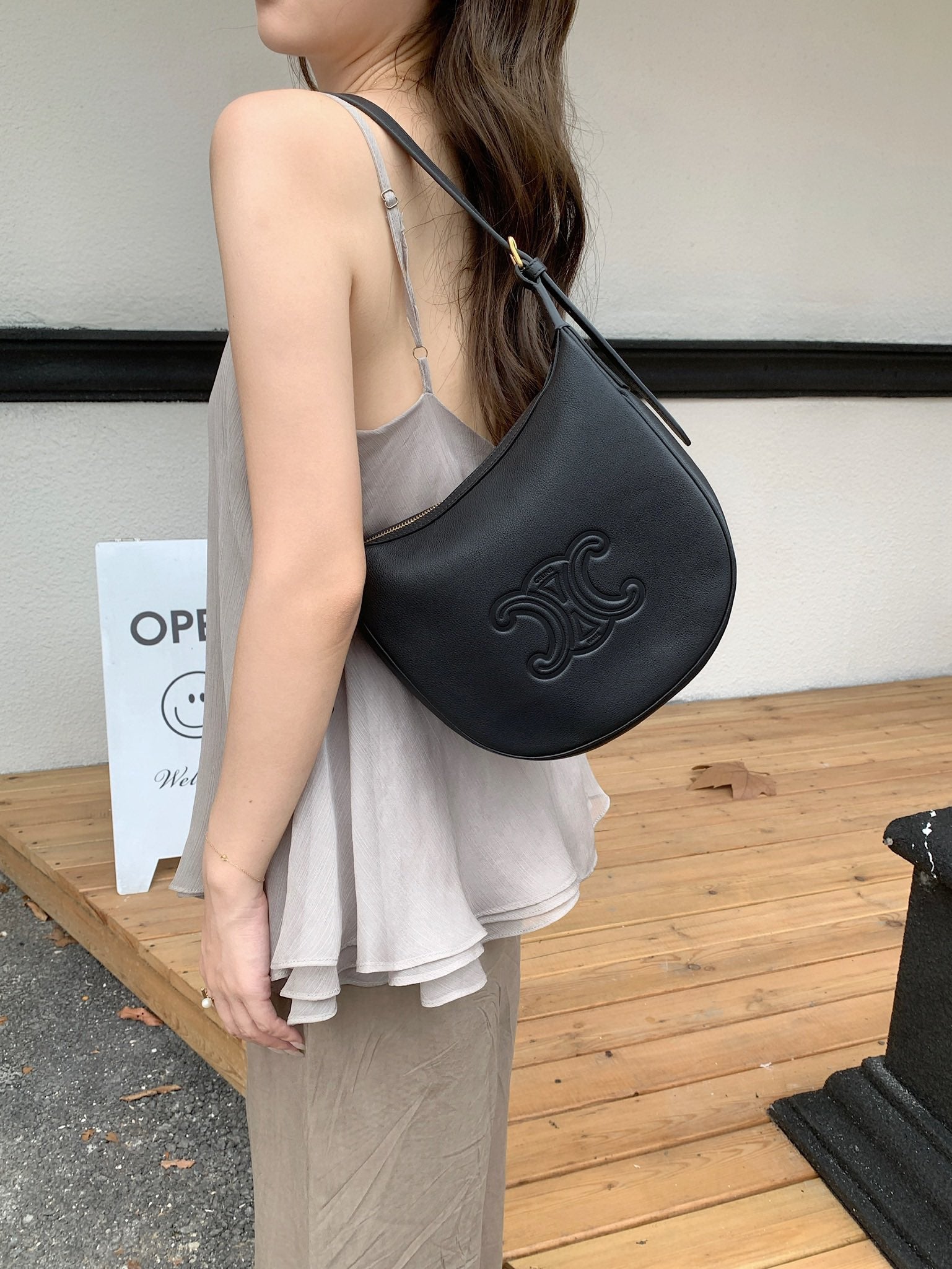 셀린느 엘로이즈백 레더 스몰