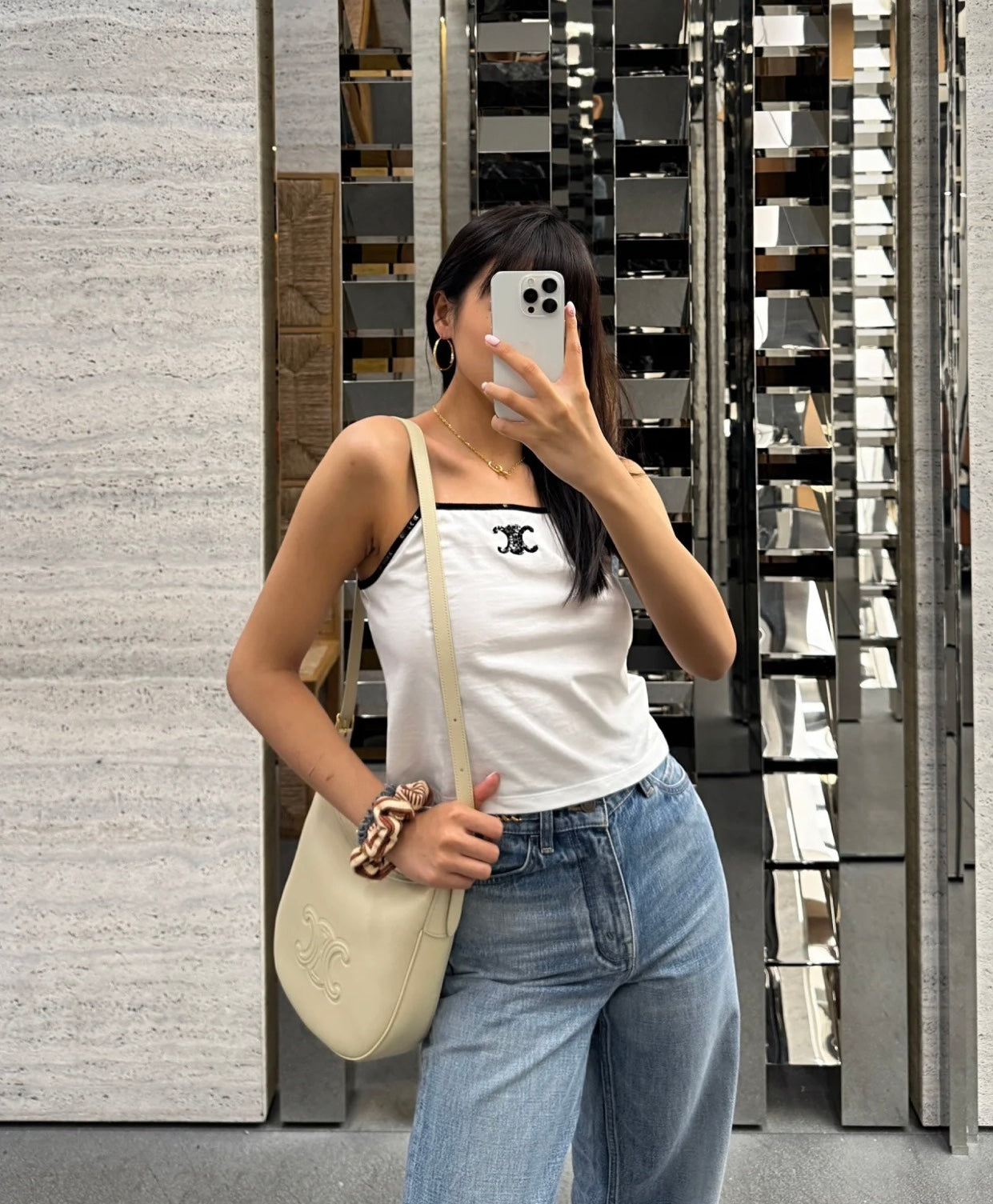 셀린느 엘로이즈백 레더 스몰
