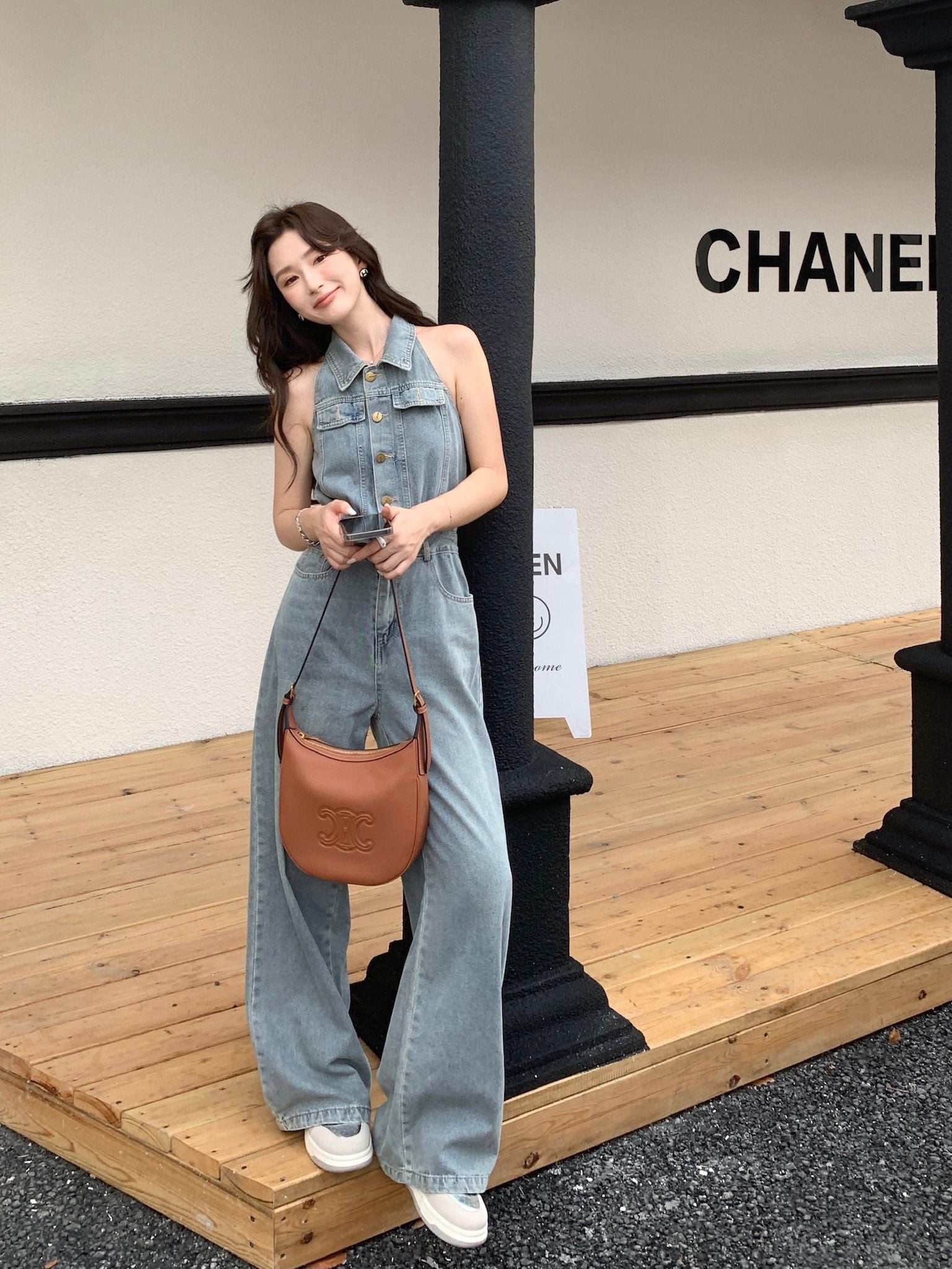 셀린느 엘로이즈백 레더 스몰
