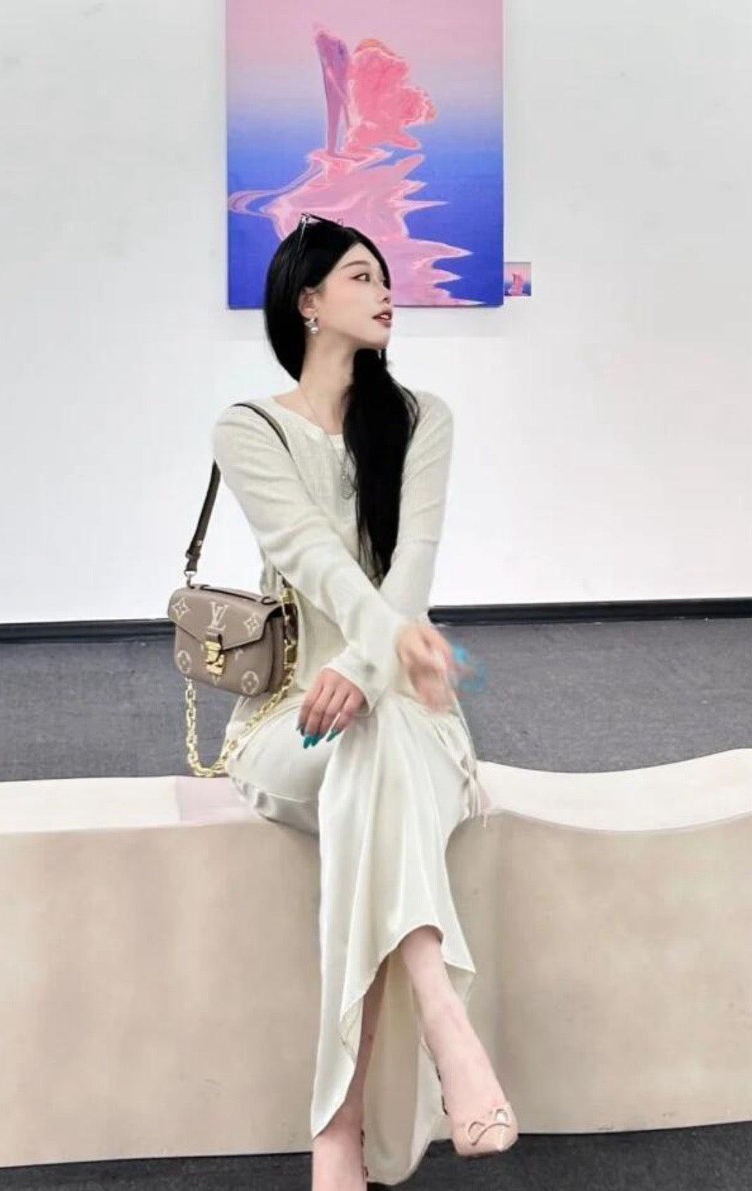 루이비통 앙프렝뜨 바이컬러 포쉐트 메티스 이스트 웨스트