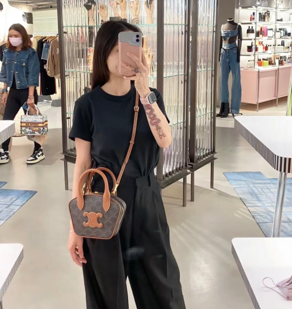 셀린느 볼링백 미니