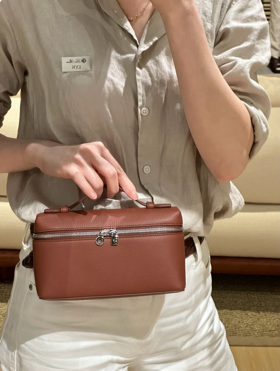 로로피아나 엑스트라 포켓 L19 은장