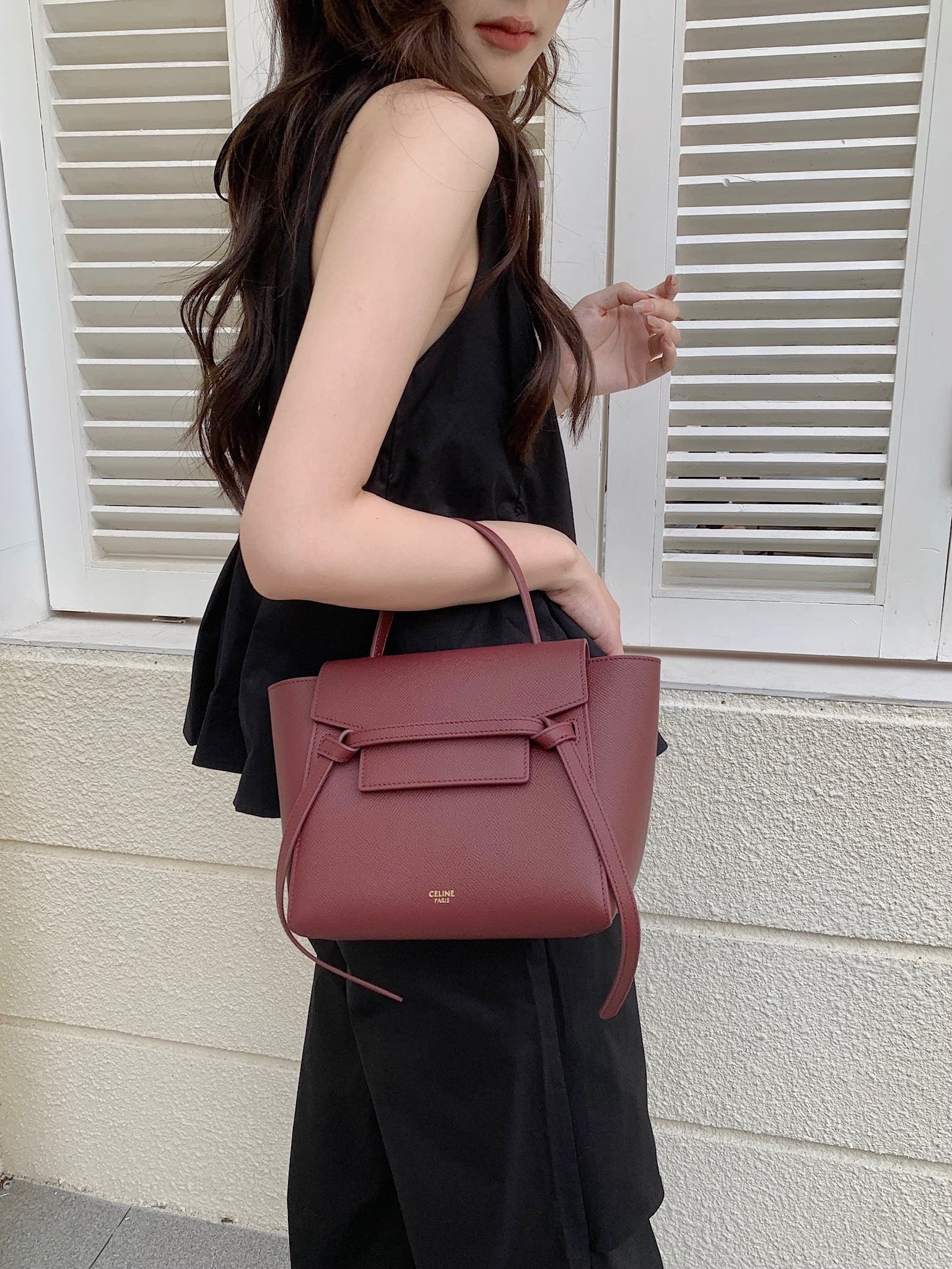 셀린느 벨트백 나노