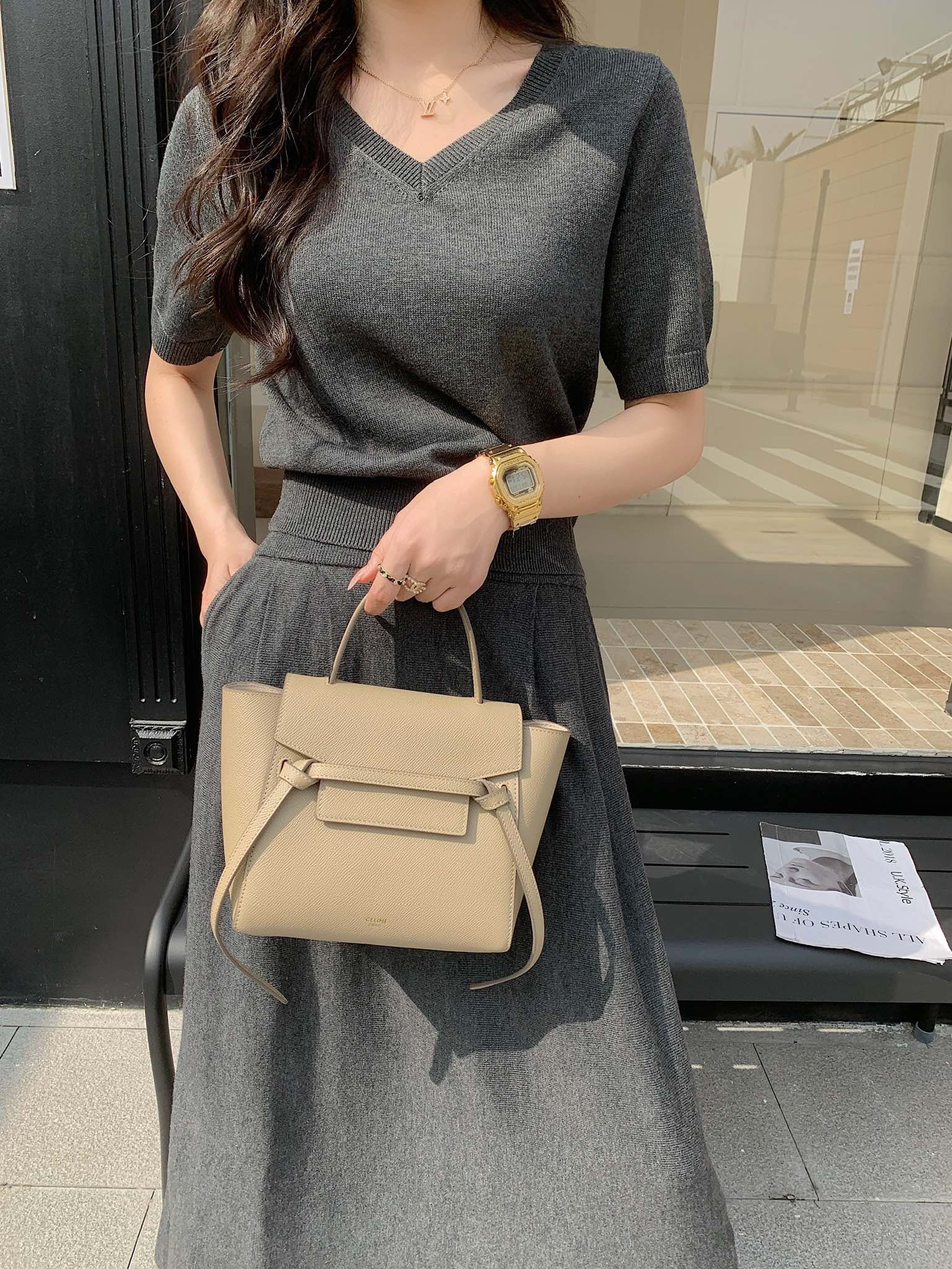 셀린느 벨트백 나노