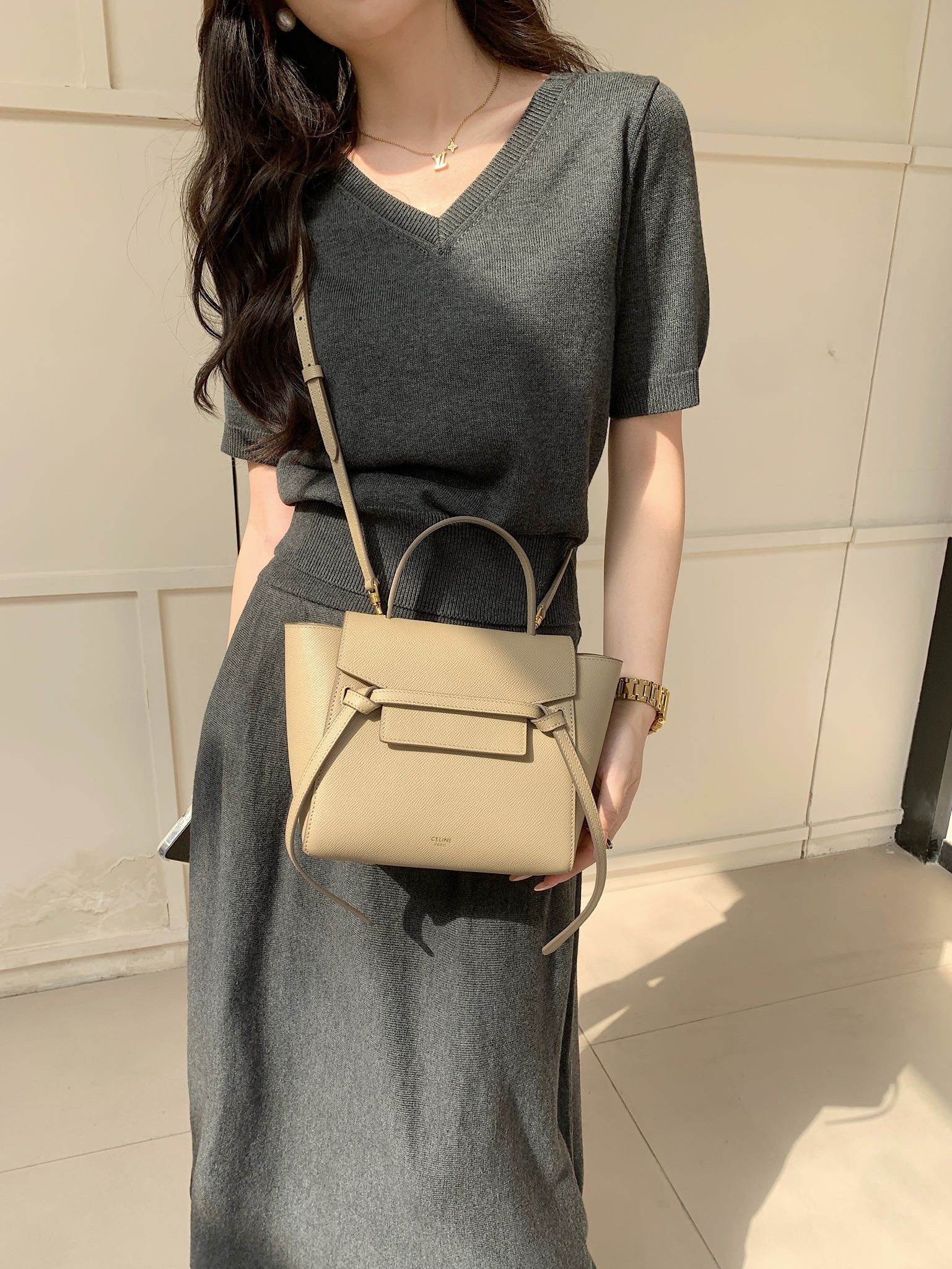 셀린느 벨트백 나노