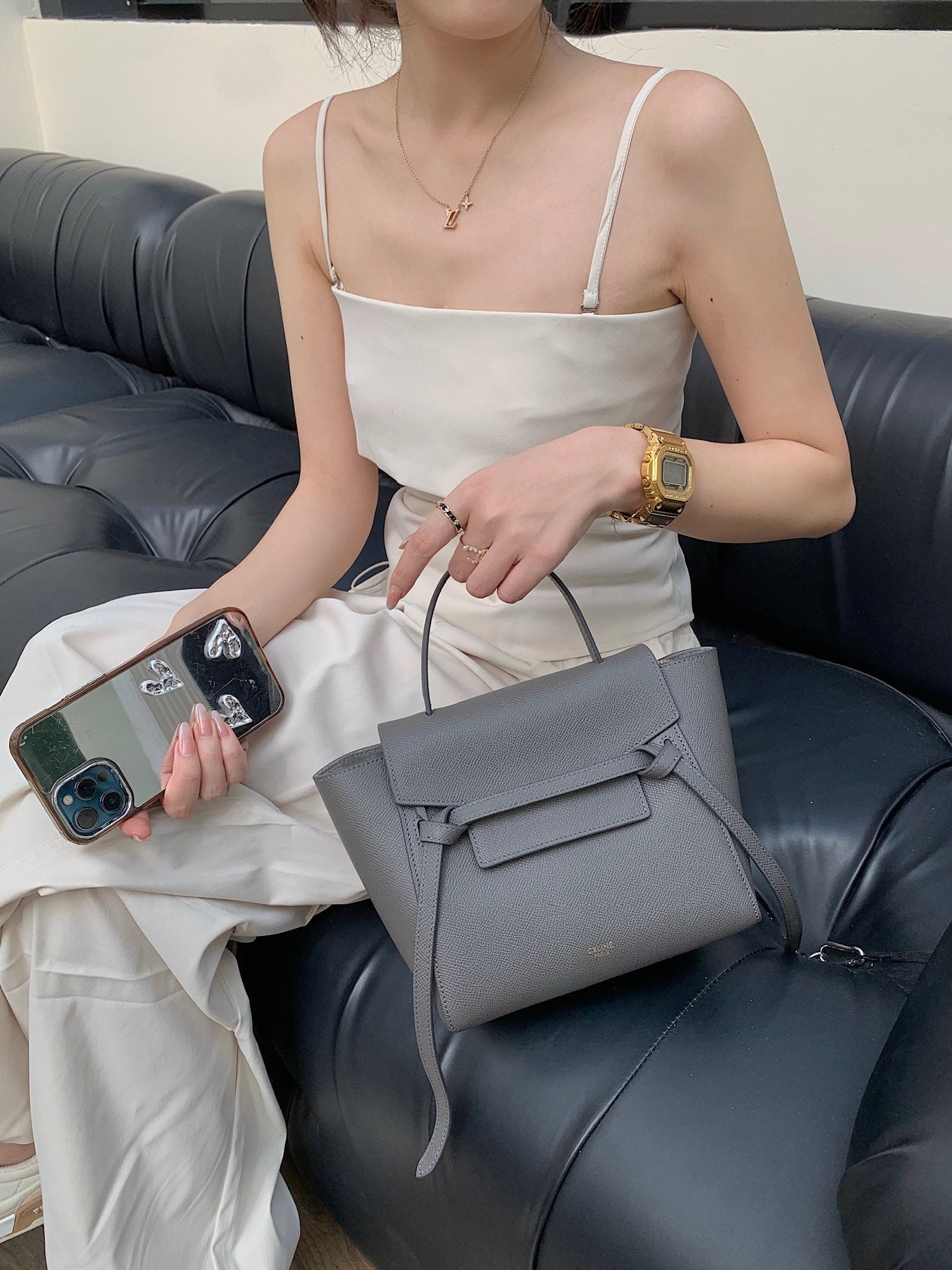 셀린느 벨트백 나노