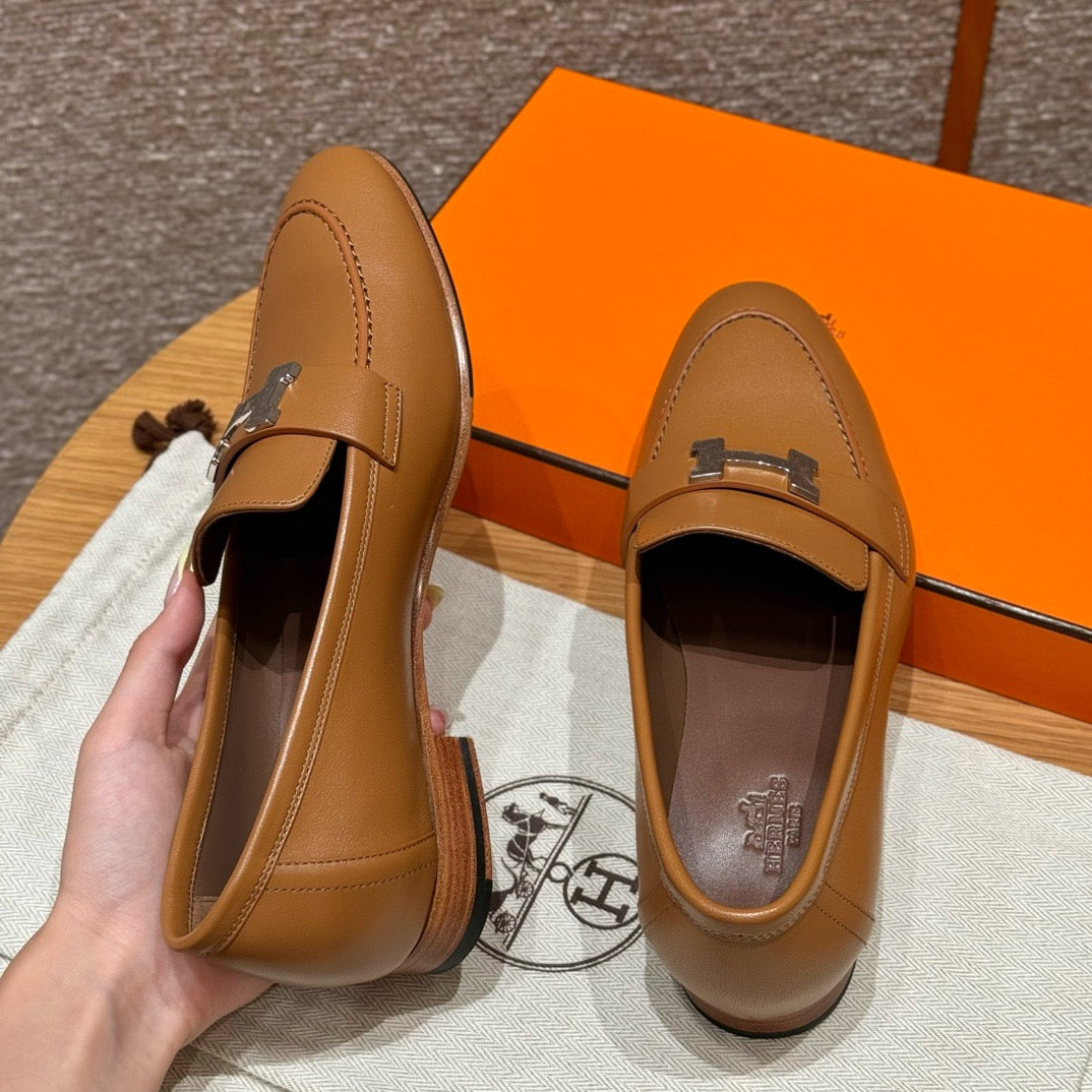 에르메스 Paris 파리 로퍼 은장