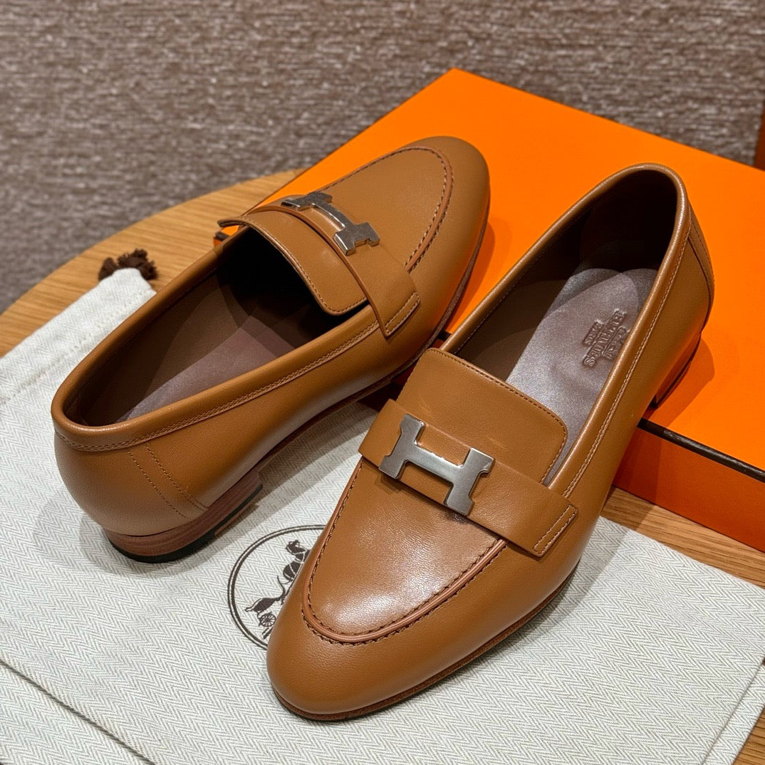 에르메스 Paris 파리 로퍼 은장