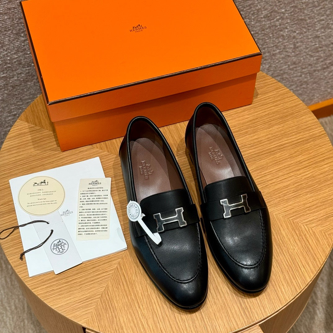 에르메스 Paris 파리 로퍼 은장