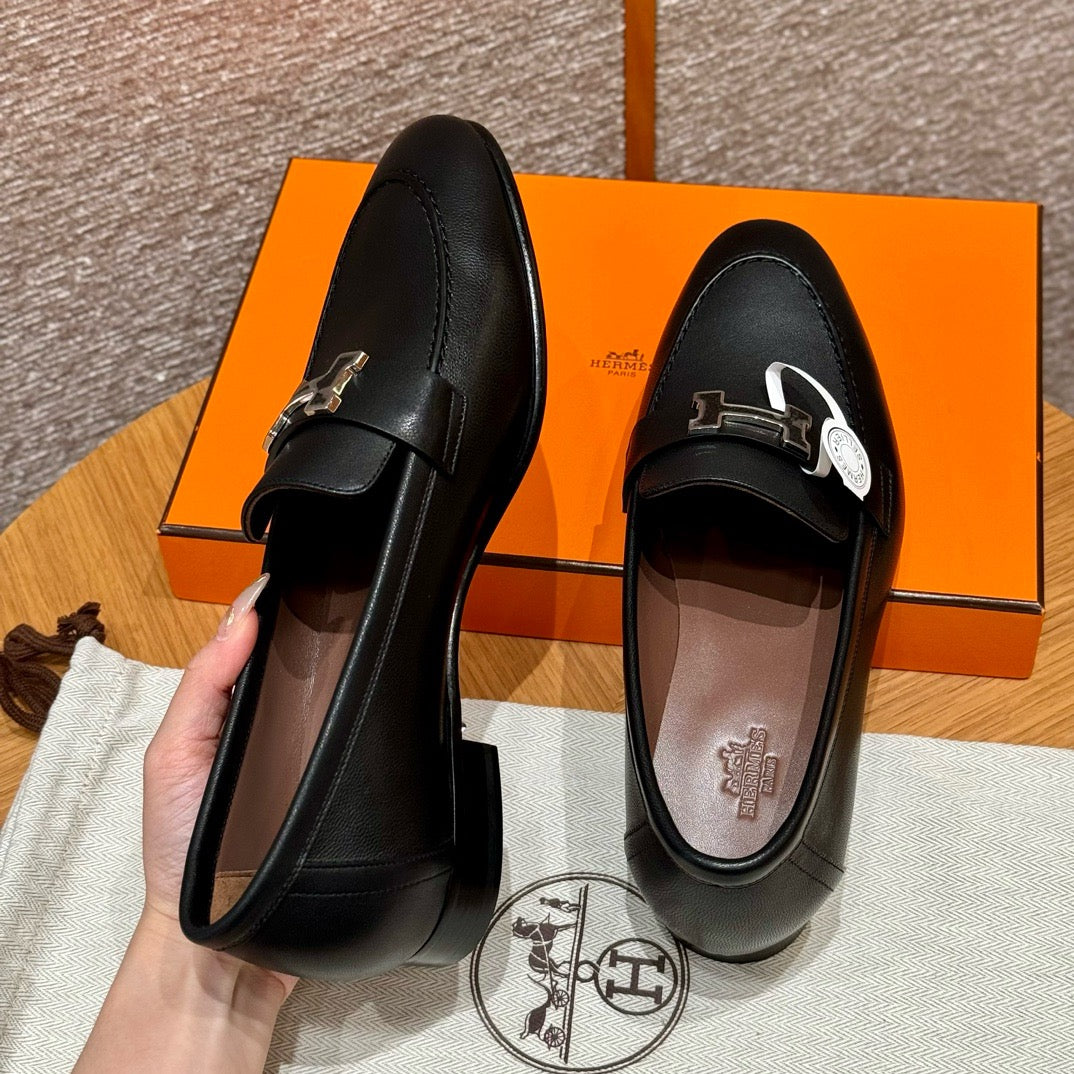 에르메스 Paris 파리 로퍼 은장