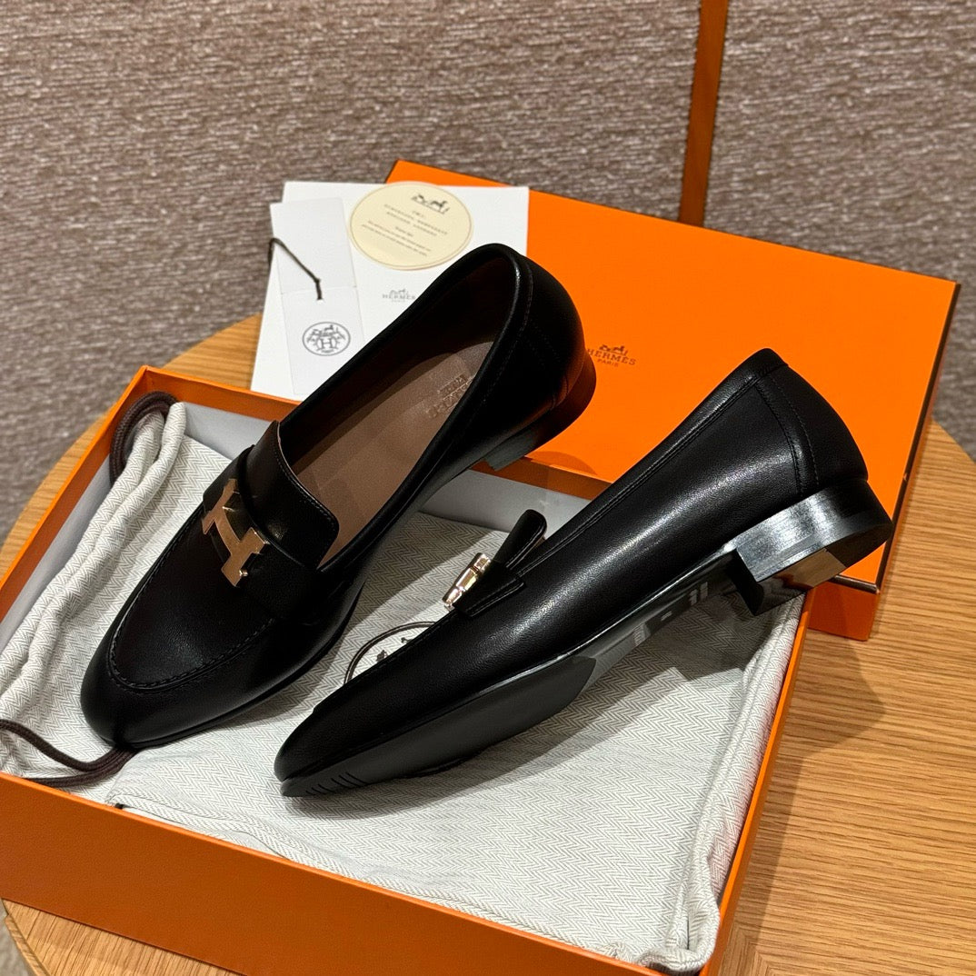 에르메스 Paris 파리 로퍼 금장