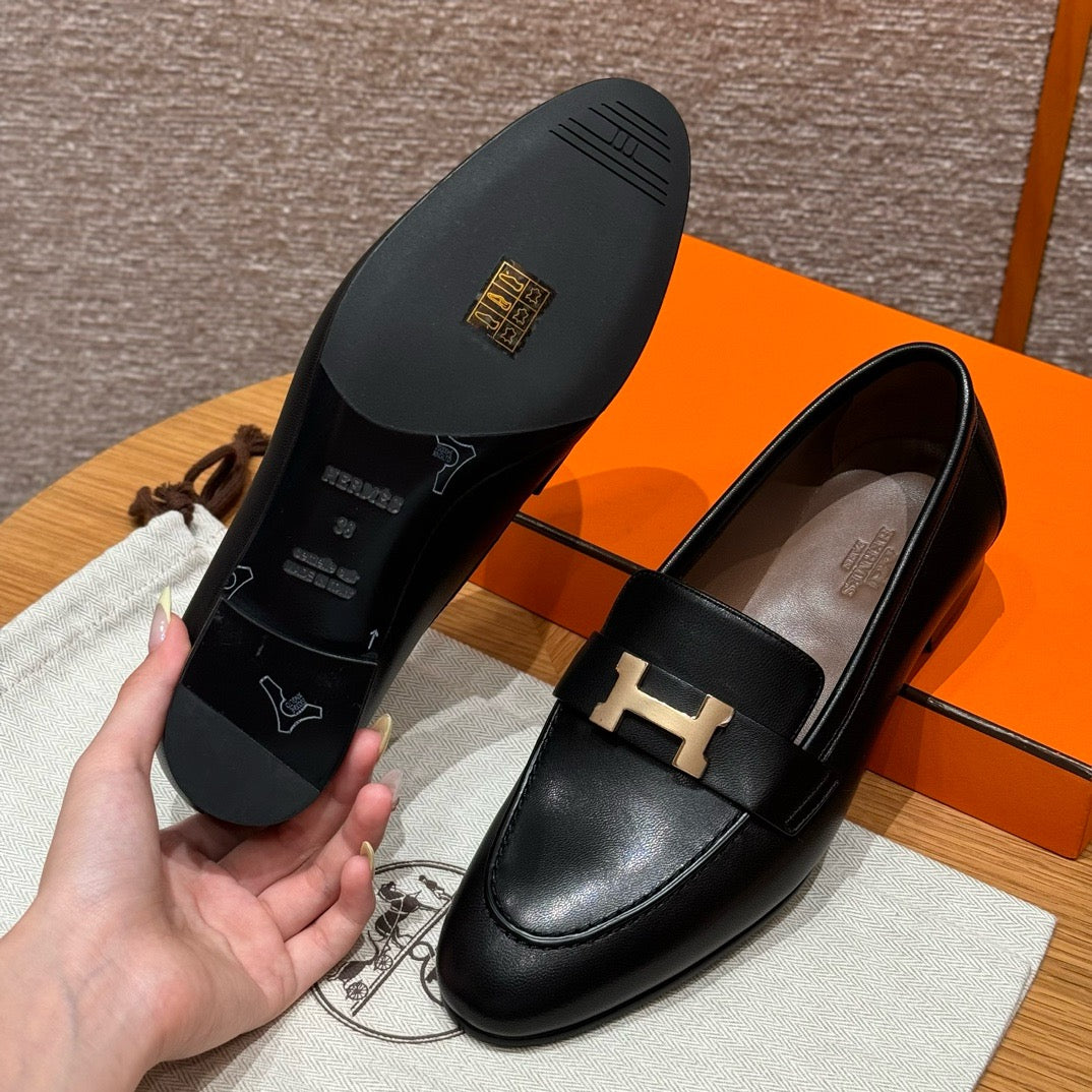 에르메스 Paris 파리 로퍼 금장