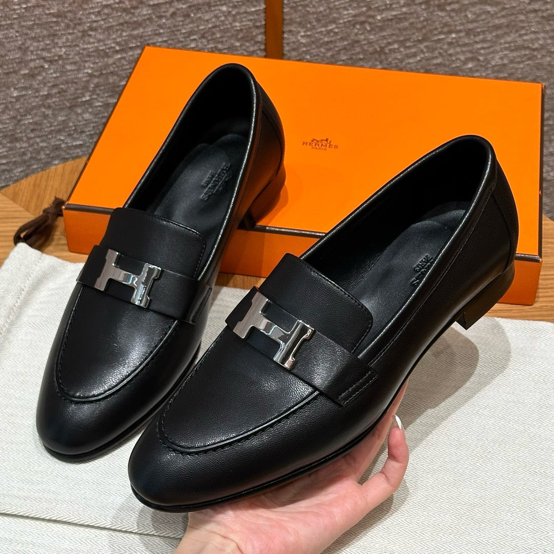 에르메스 Paris 파리 로퍼 은장