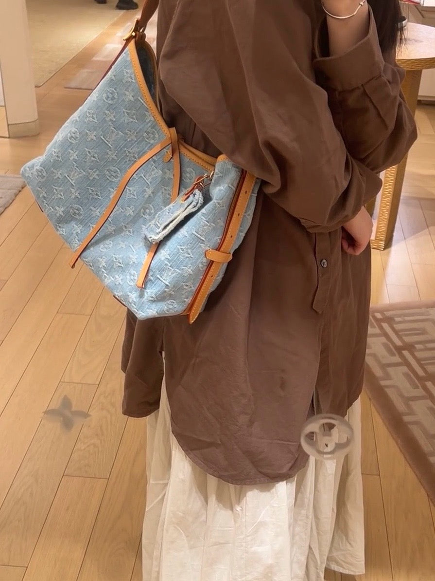 루이비통 데님 캐리올 PM