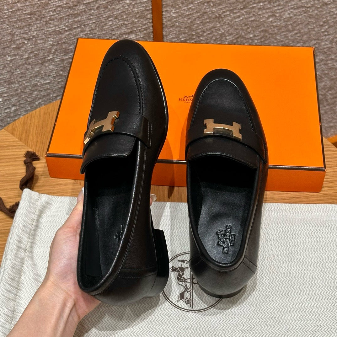 에르메스 Paris 파리 로퍼 금장