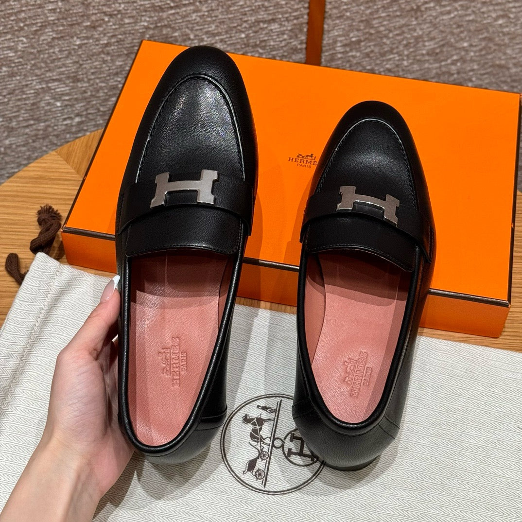 에르메스 Paris 파리 로퍼 은장