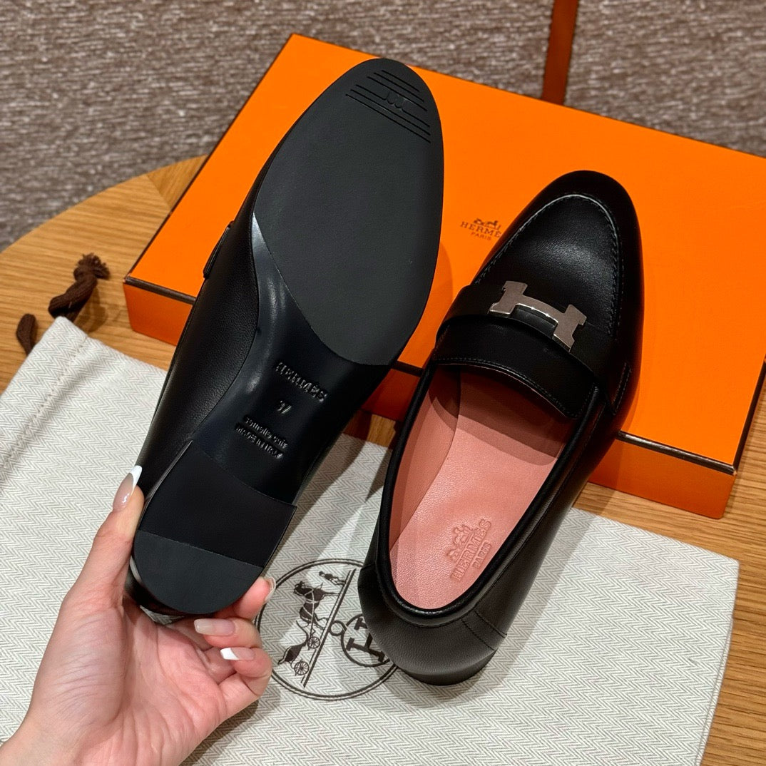 에르메스 Paris 파리 로퍼 은장