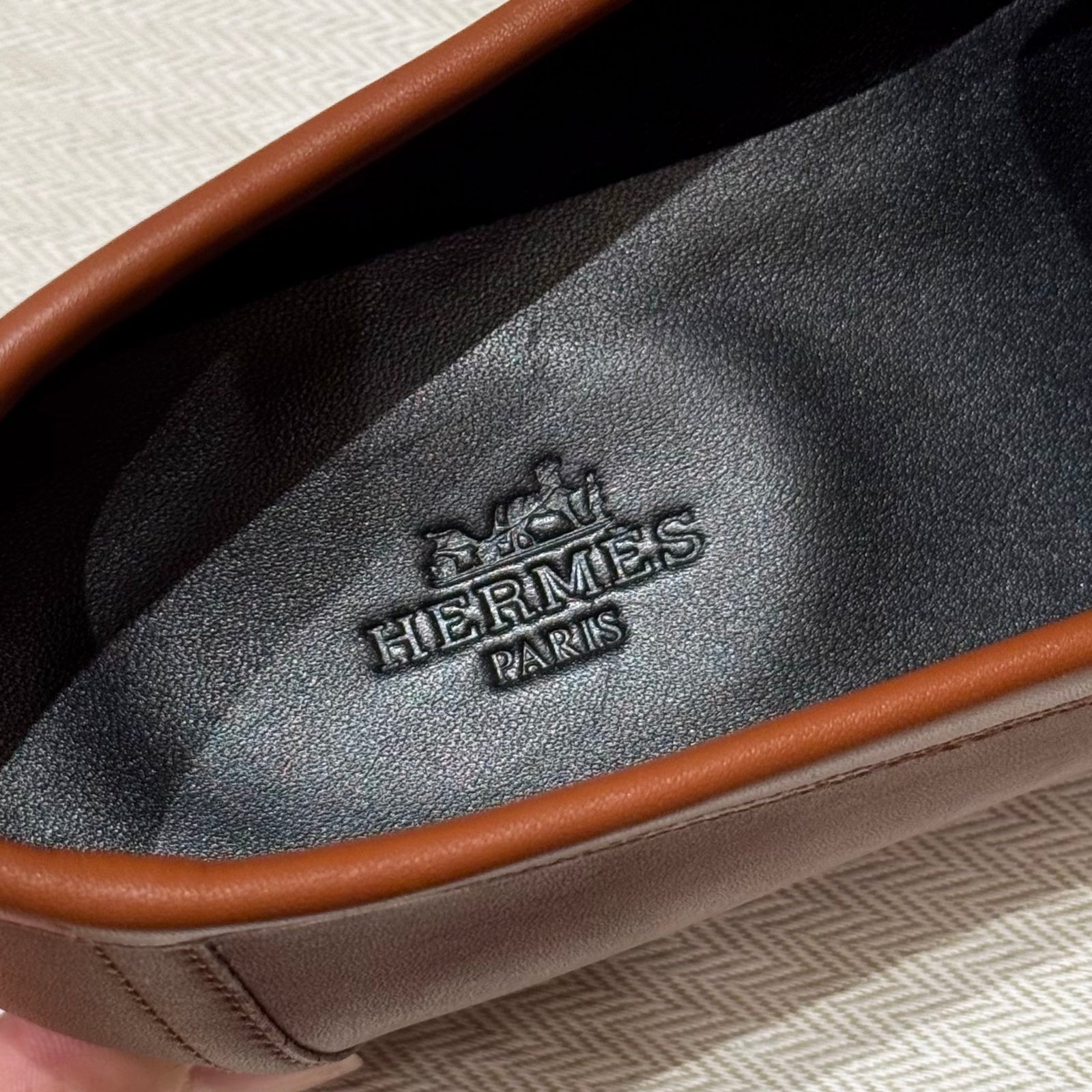 에르메스 Paris 파리 로퍼 은장