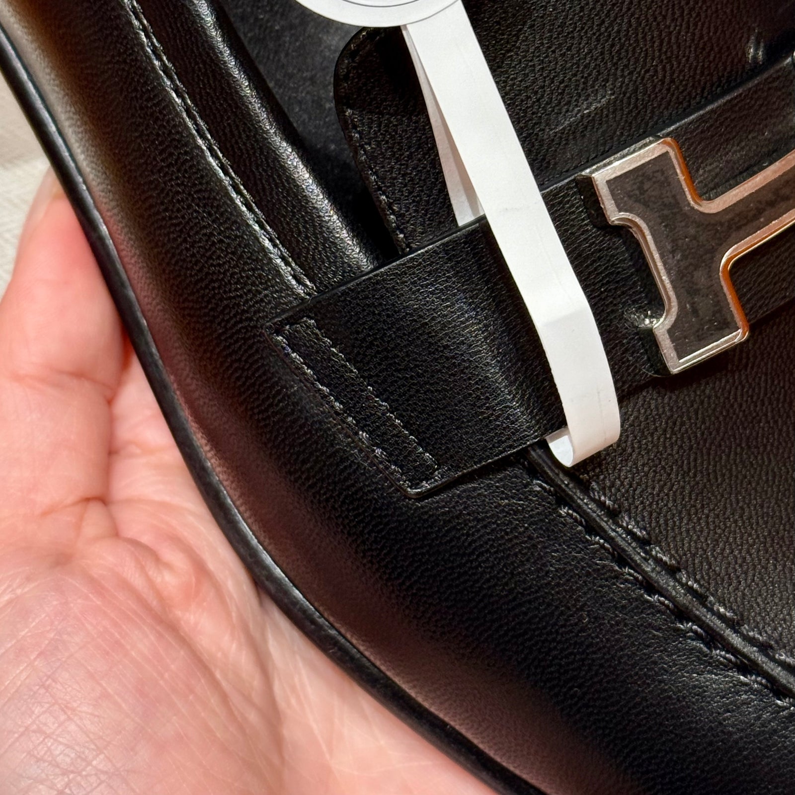 에르메스 Paris 파리 로퍼 은장