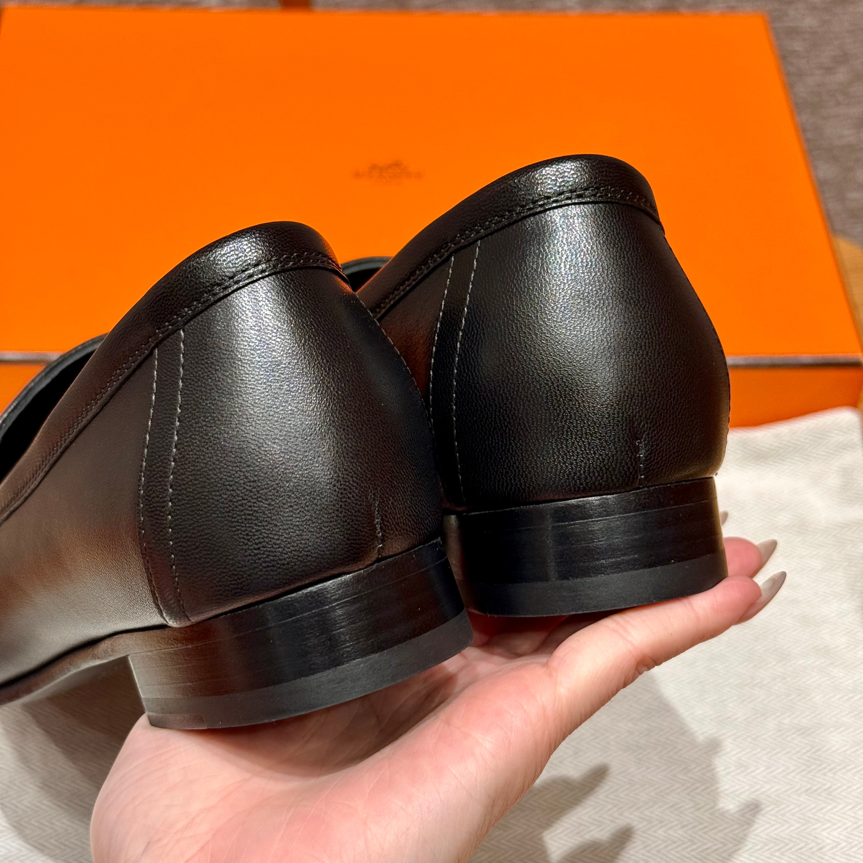 에르메스 Paris 파리 로퍼 은장