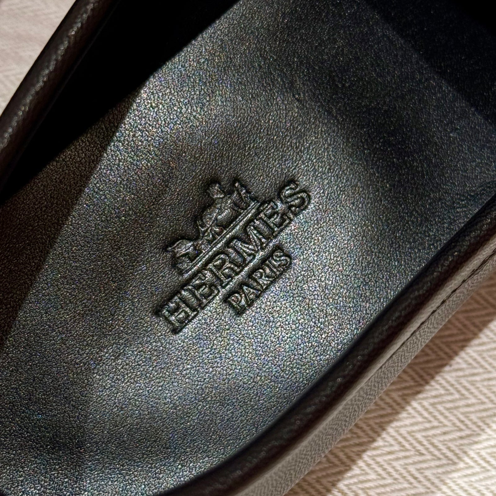 에르메스 Paris 파리 로퍼 은장