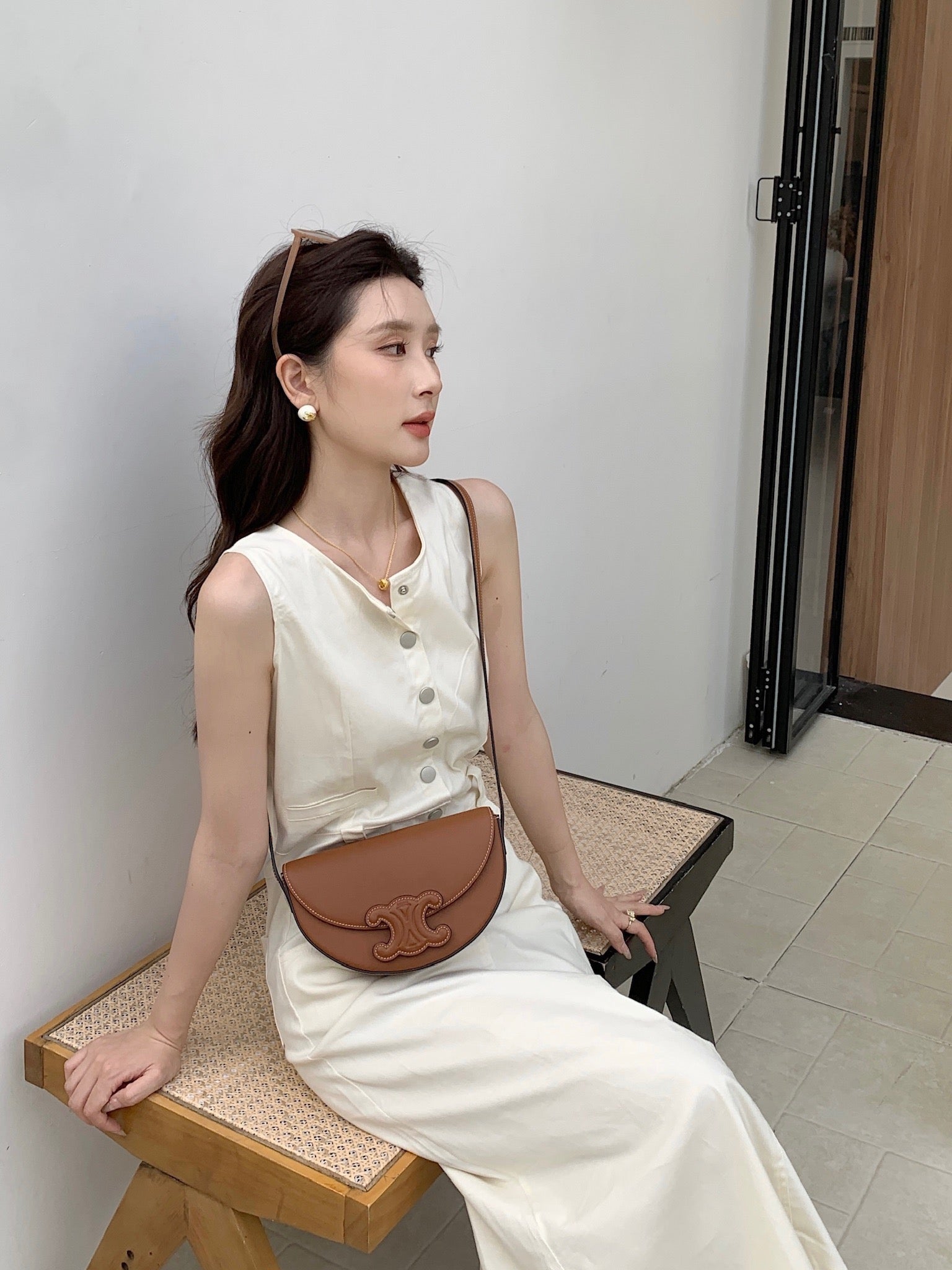 셀린느 퀴르 트리옹프 베사체백