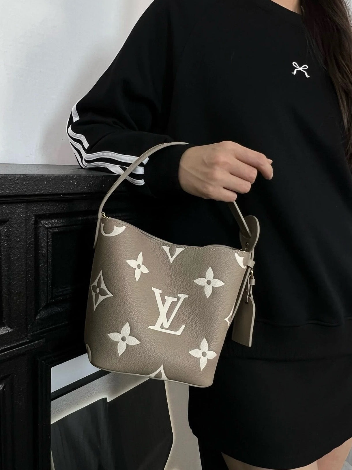 루이비통 앙프렝뜨 바이컬러 올 인 BB